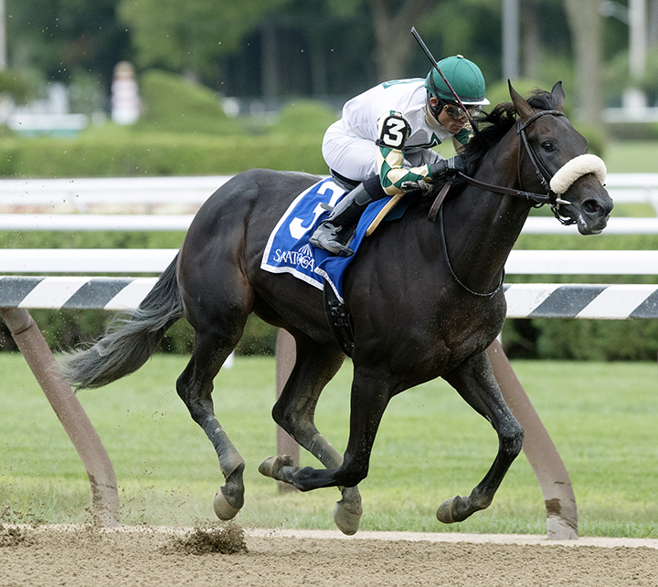 City Man wins the Funny Cide Stakes at Saratoga Race Course