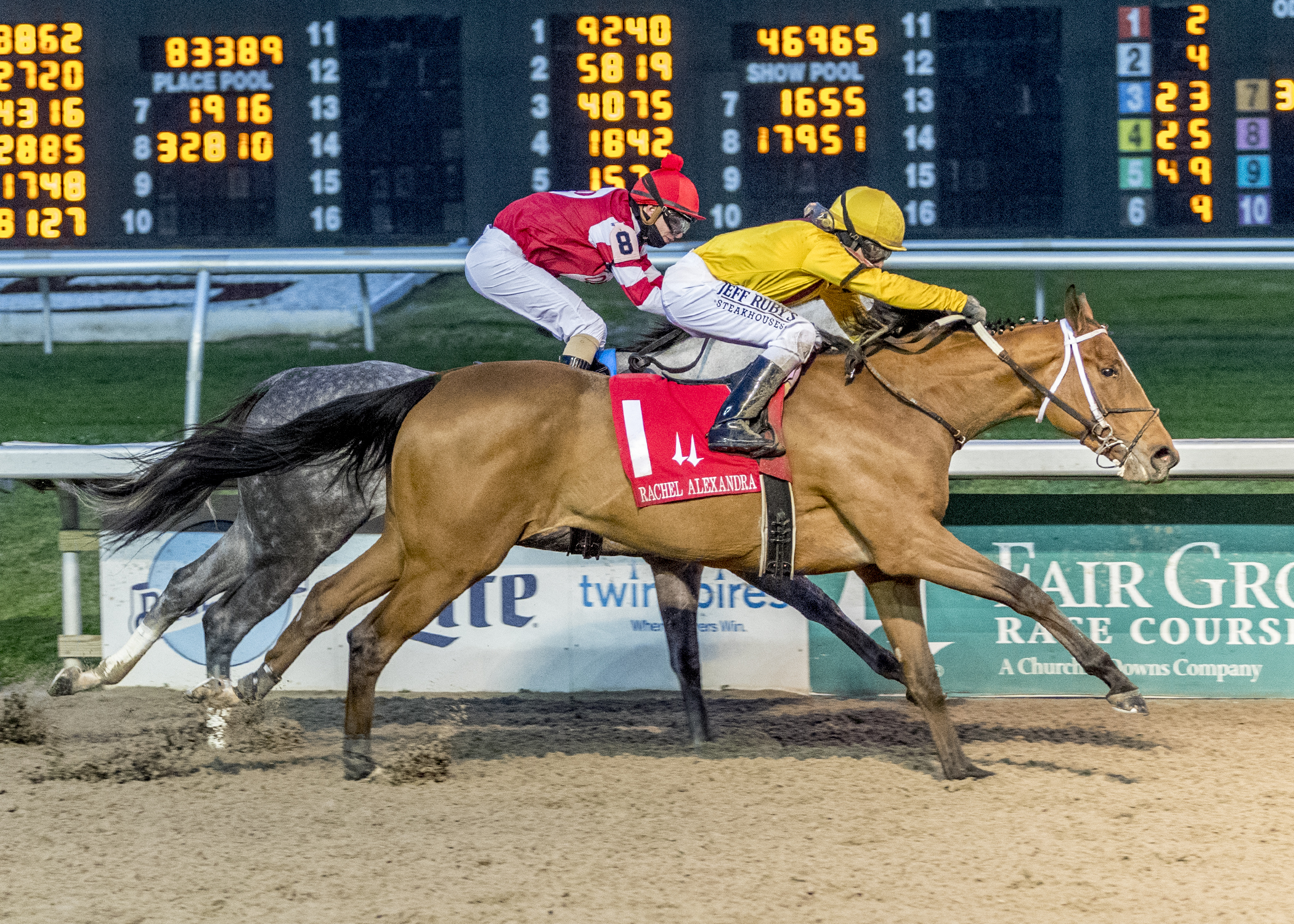 Clairiere wins Rachel Alexandra 2-13-2021