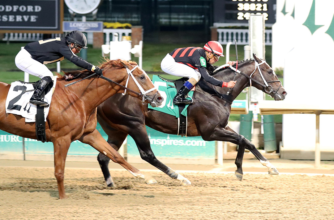 Classic Moment wins a Nov. 5 maiden race at Churchill Downs