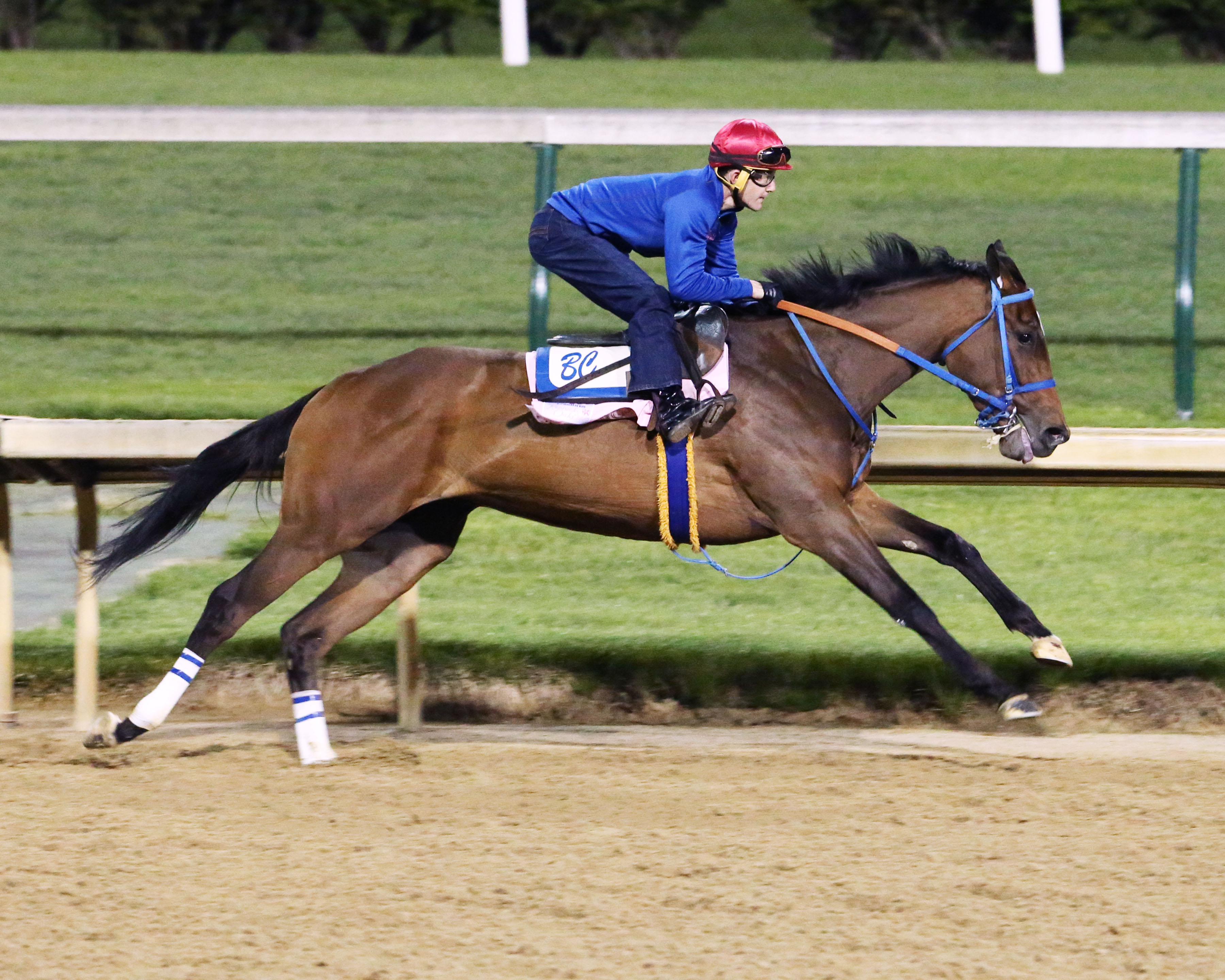 Classy Act trains at Churchill on April 27