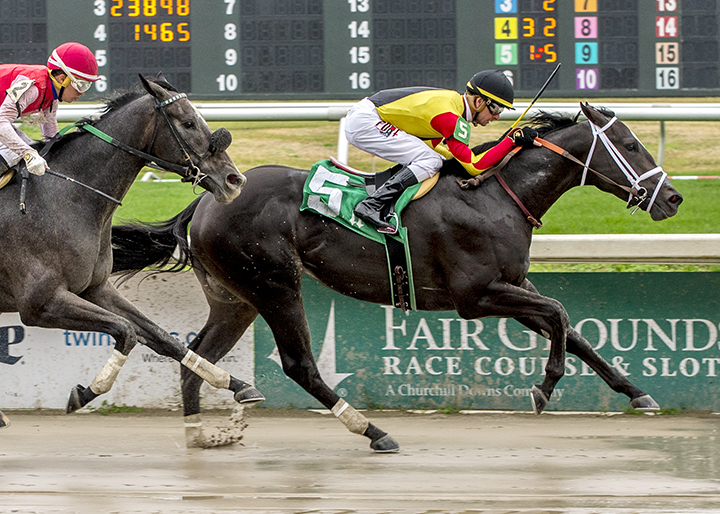 Classy John wins the 2018 Louisiana Futurity colts and geldings division