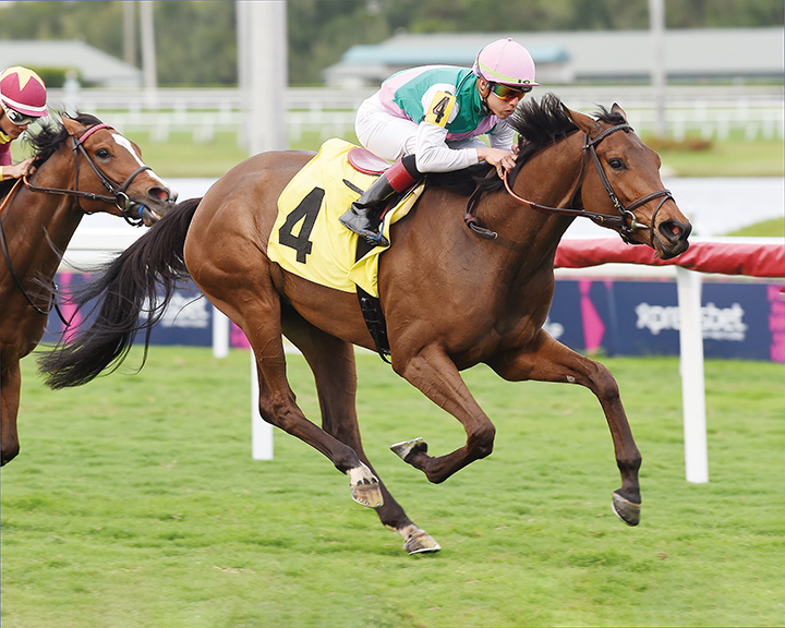 Clause wins a Feb. 9 maiden race
