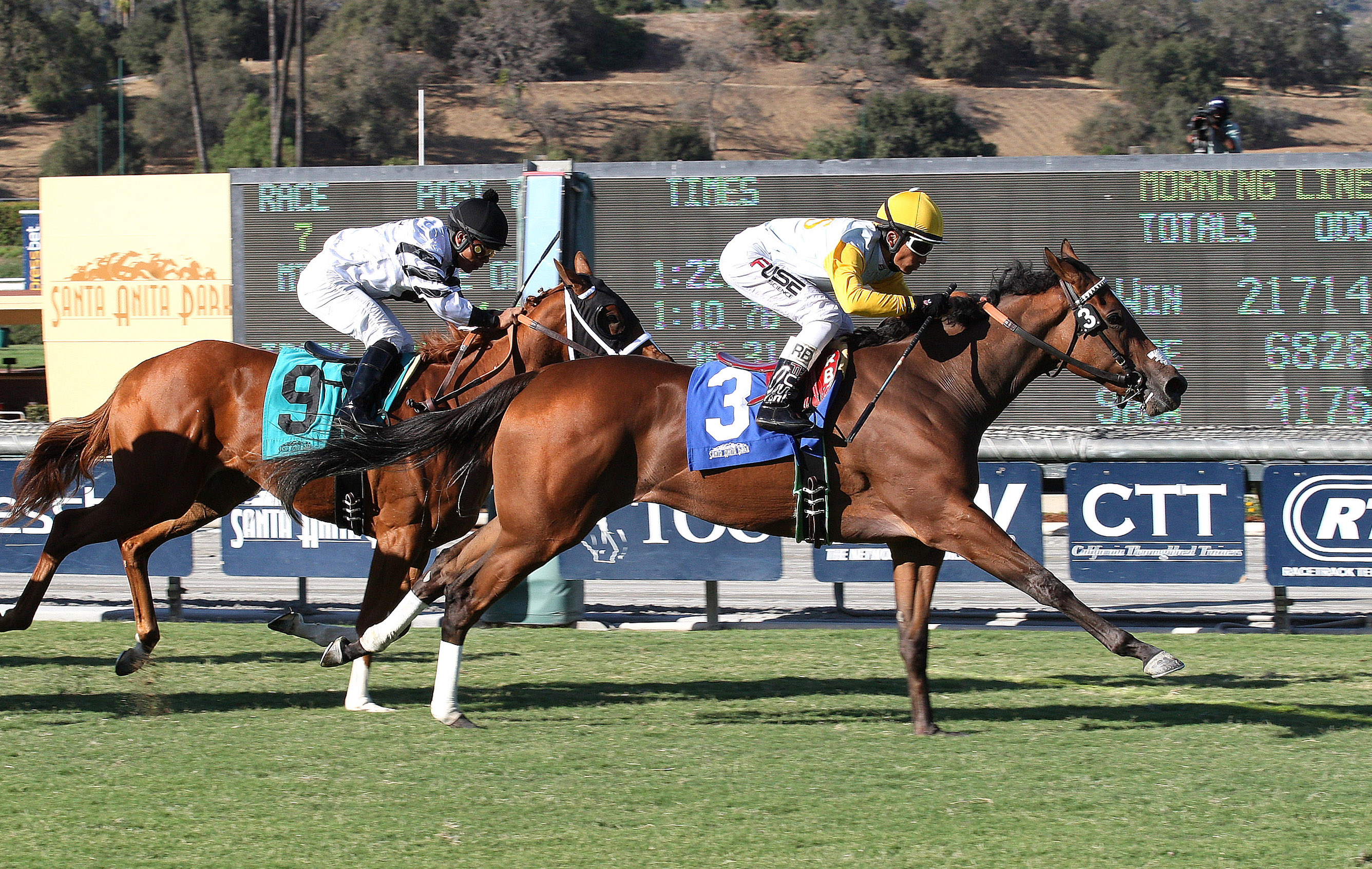 Clenor wins the Surfer Girl Stakes