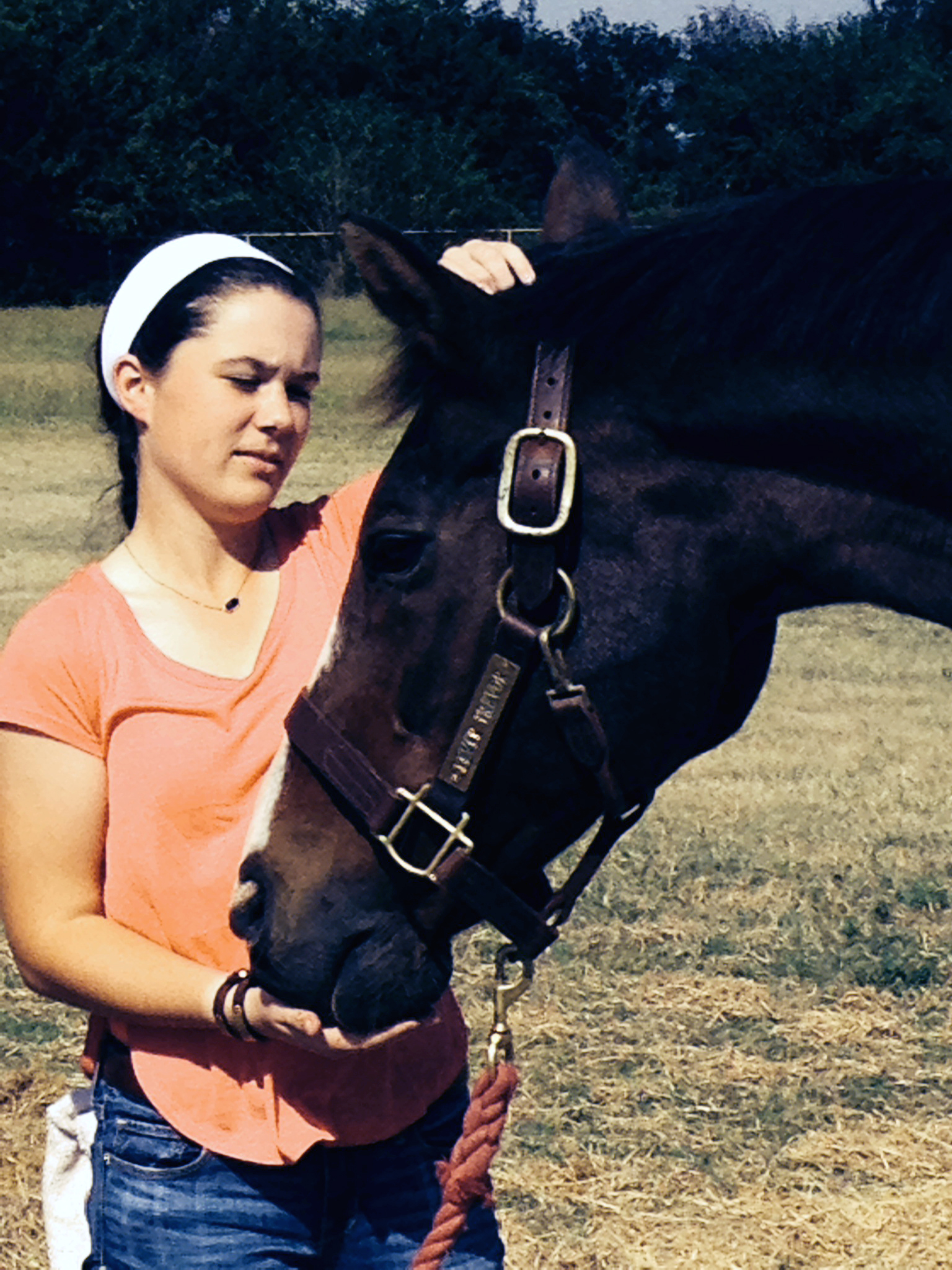 Tess Von Hemel with Clever Trevor