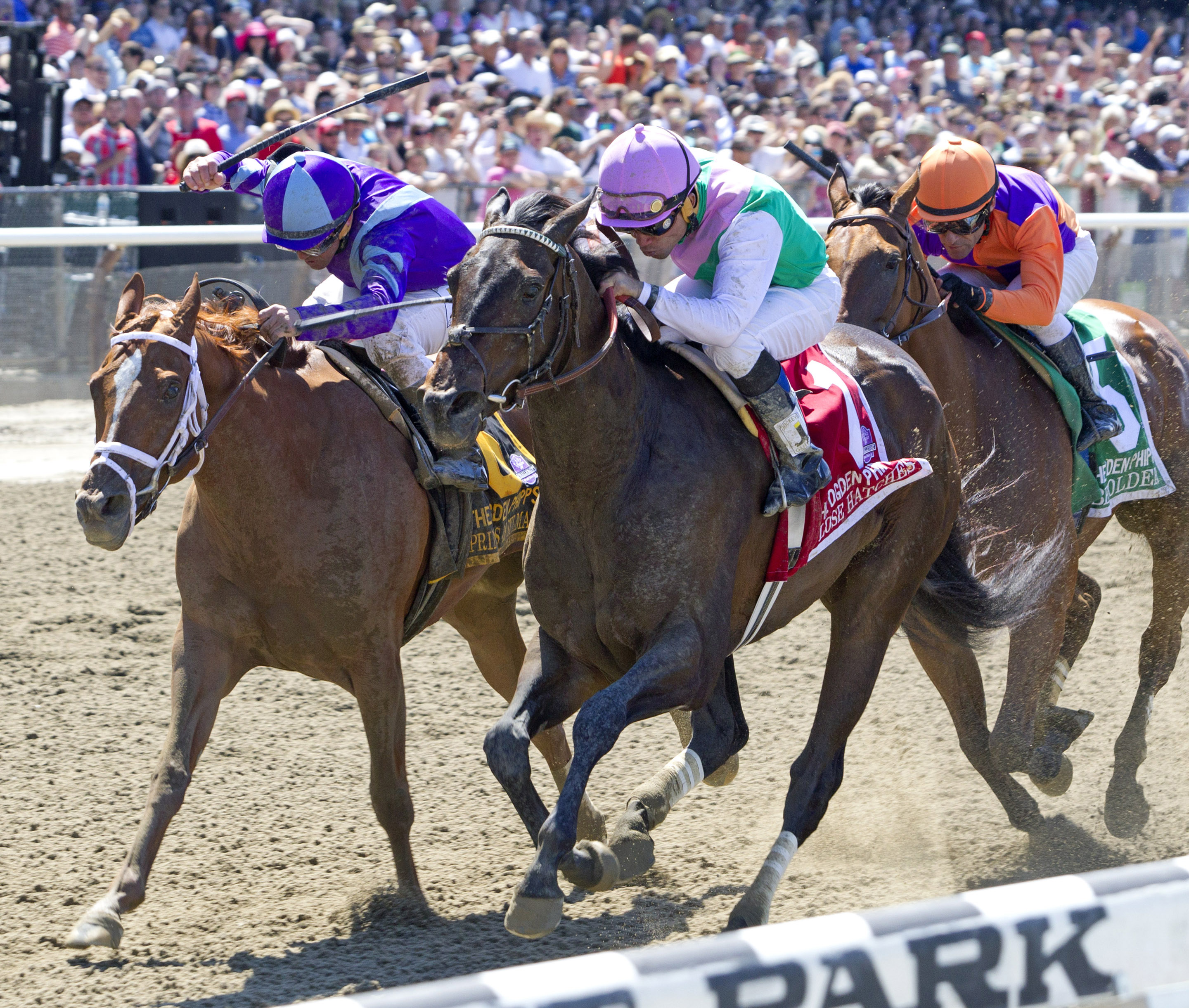Princess of Sylmar finishes second in the Ogden Phipps
