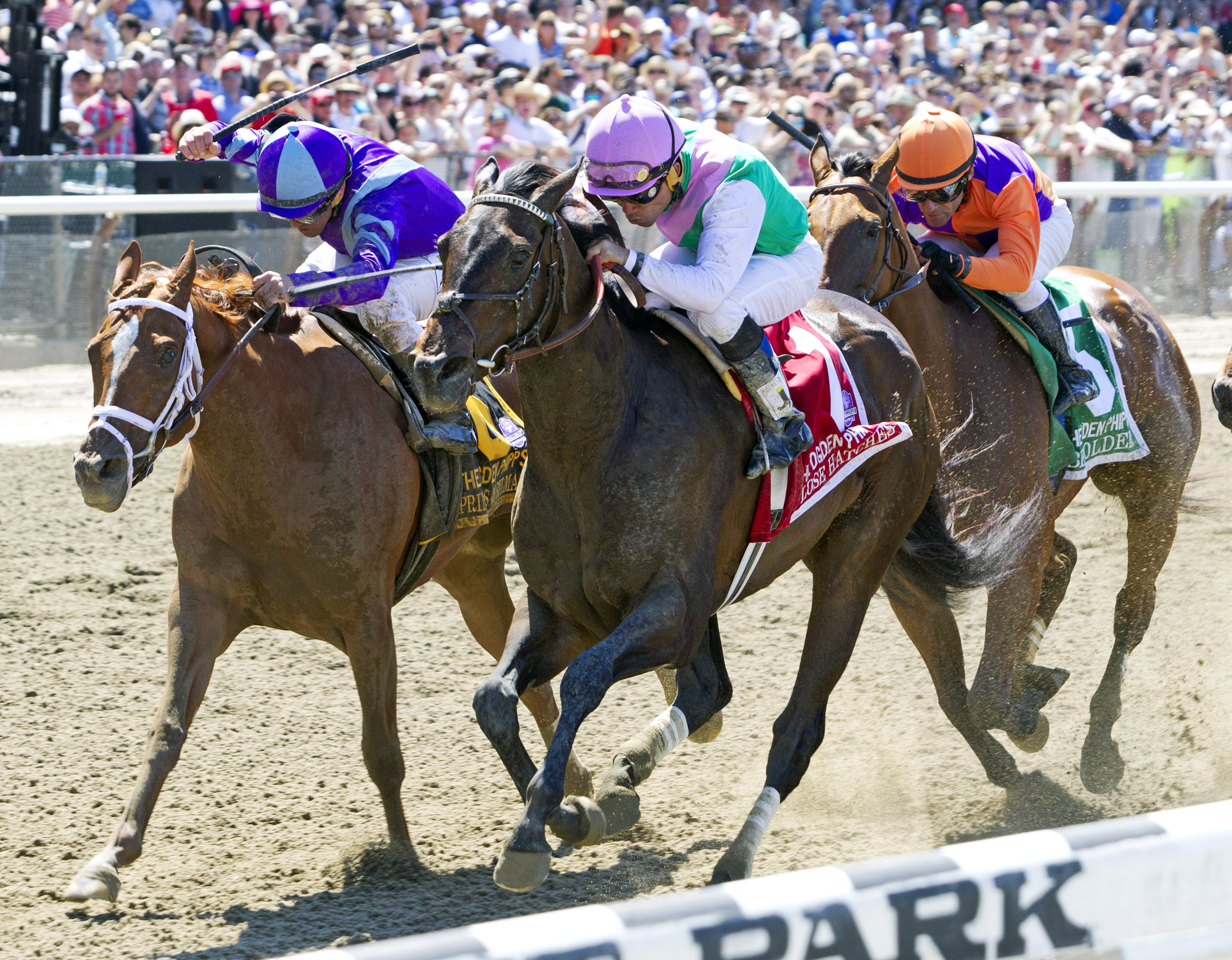 Beholder finishes fourth in the Ogden Phipps