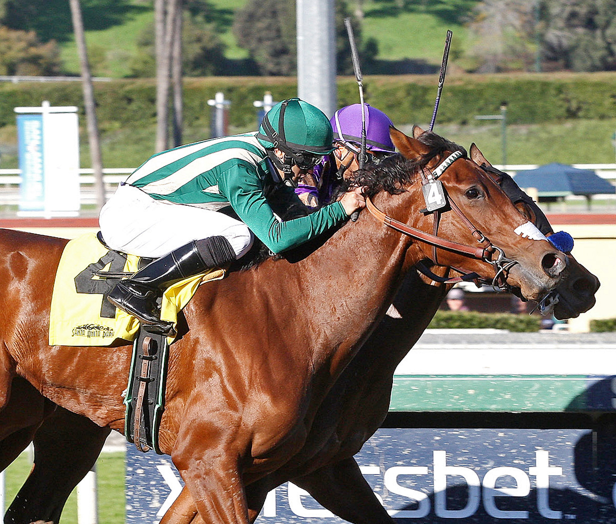 Cloudy Moon, allowance race