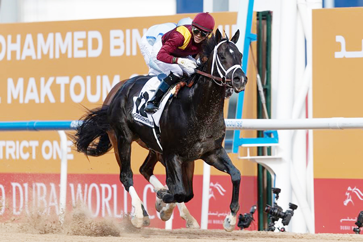 Coal Front wins the Godolphin Mile