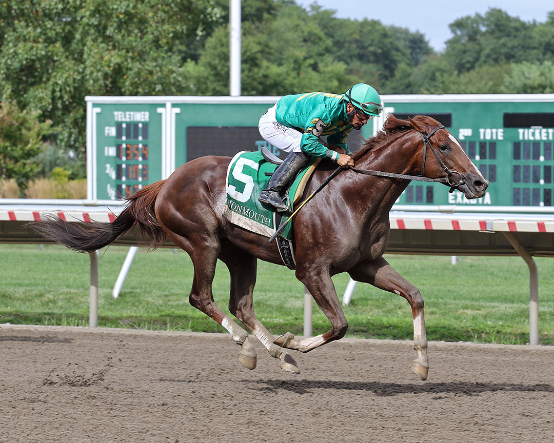 Code of Honor wins the 2021 Philip H. Iselin Stakes at Monmouth Park