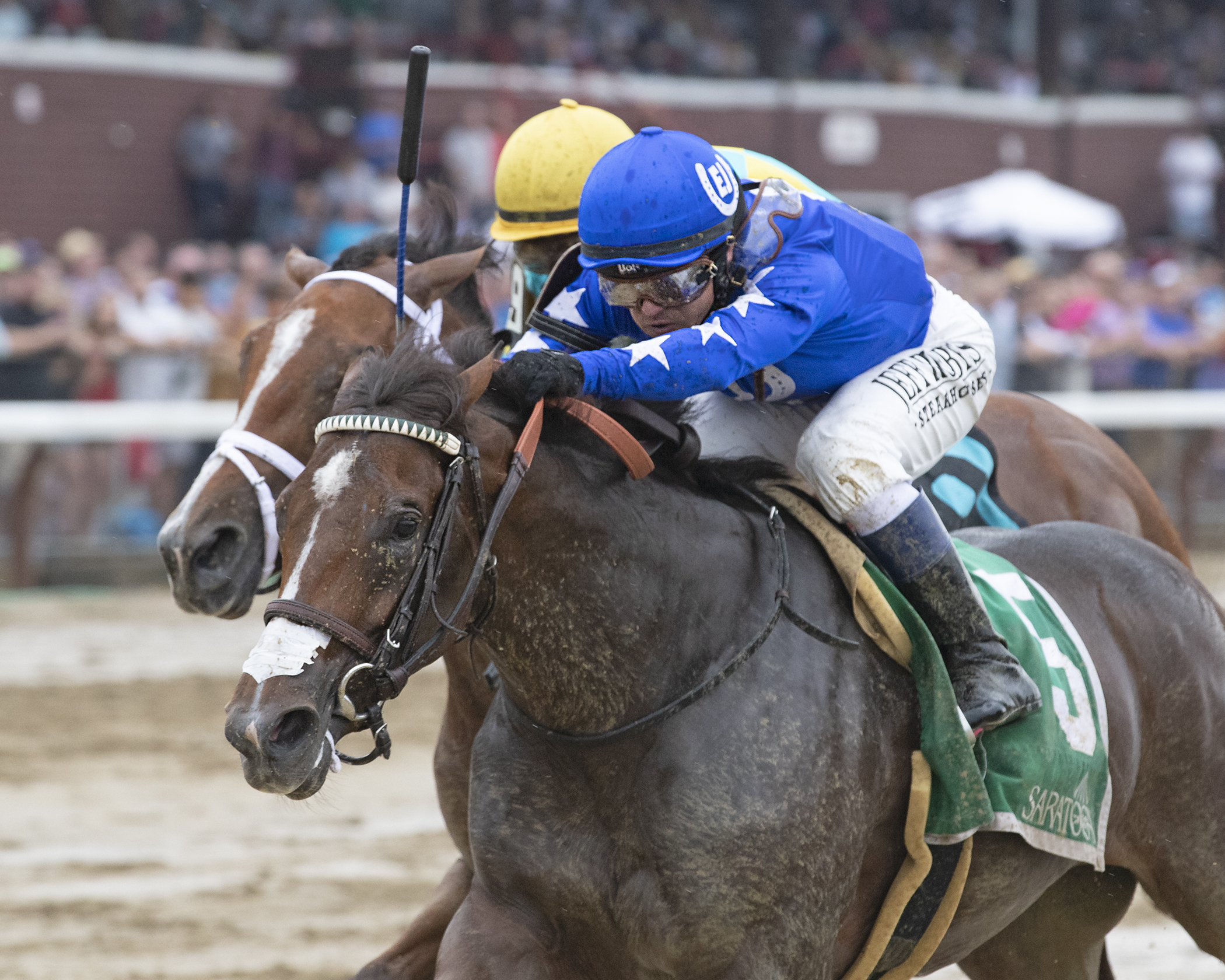 Comical (right) wins the 2019 Schuylerville