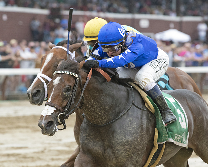 Comical wins the 2019 Schuylerville at Saratoga Race Course
