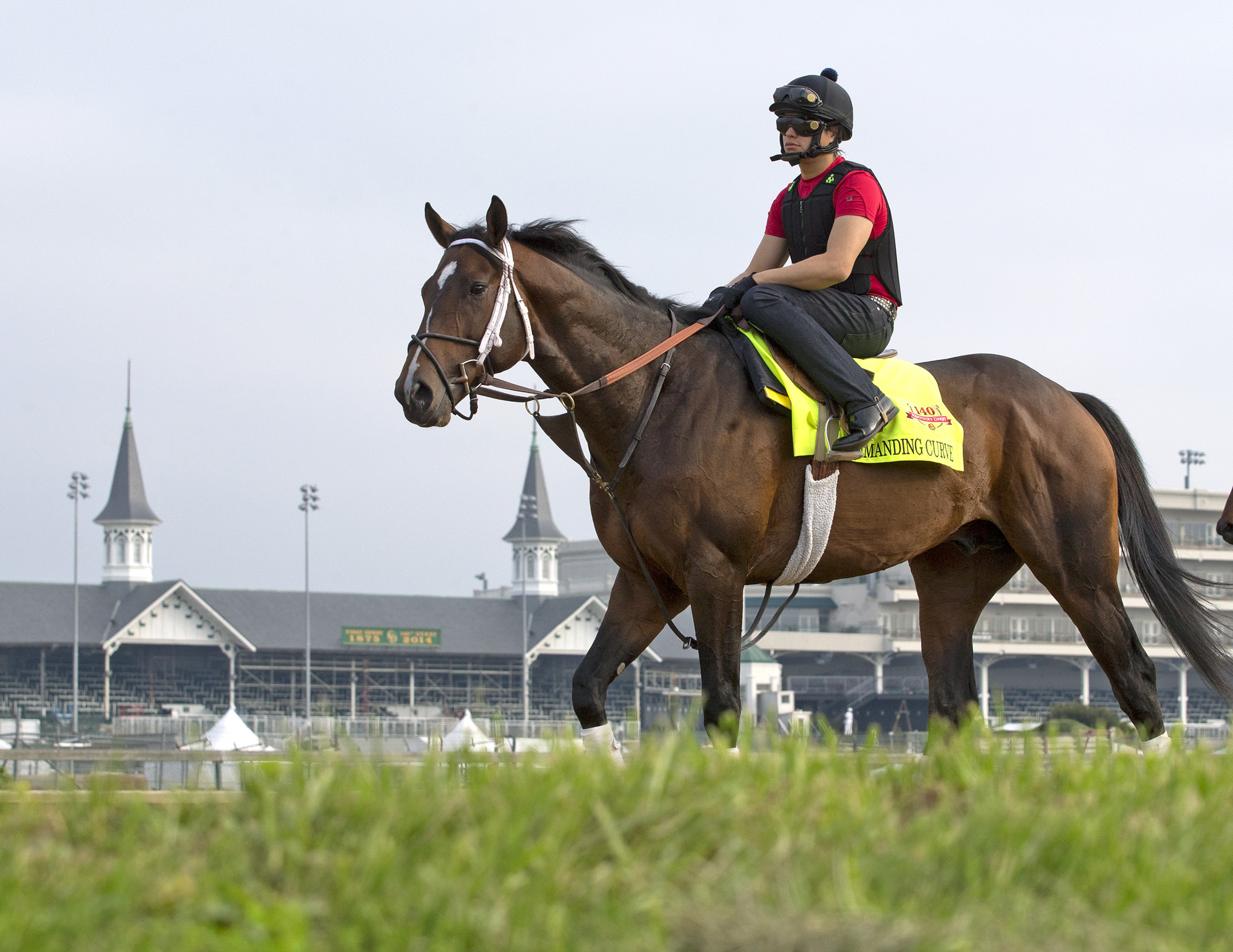 Commanding Curve at Churchill on April 22