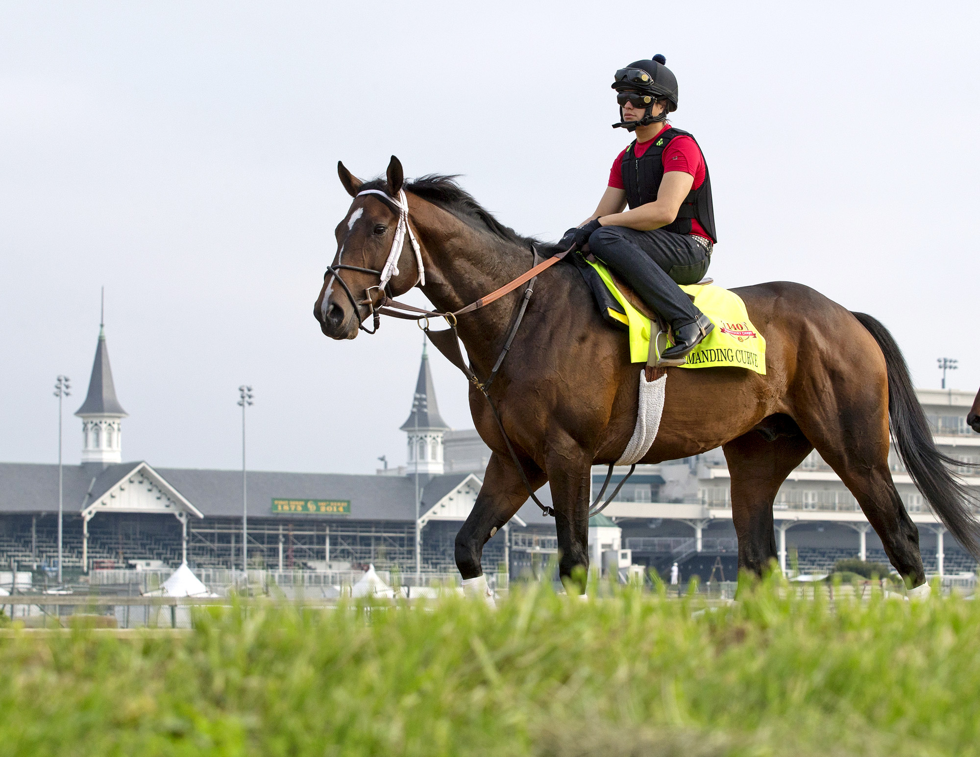 Commanding Curve at Churchill on April 22