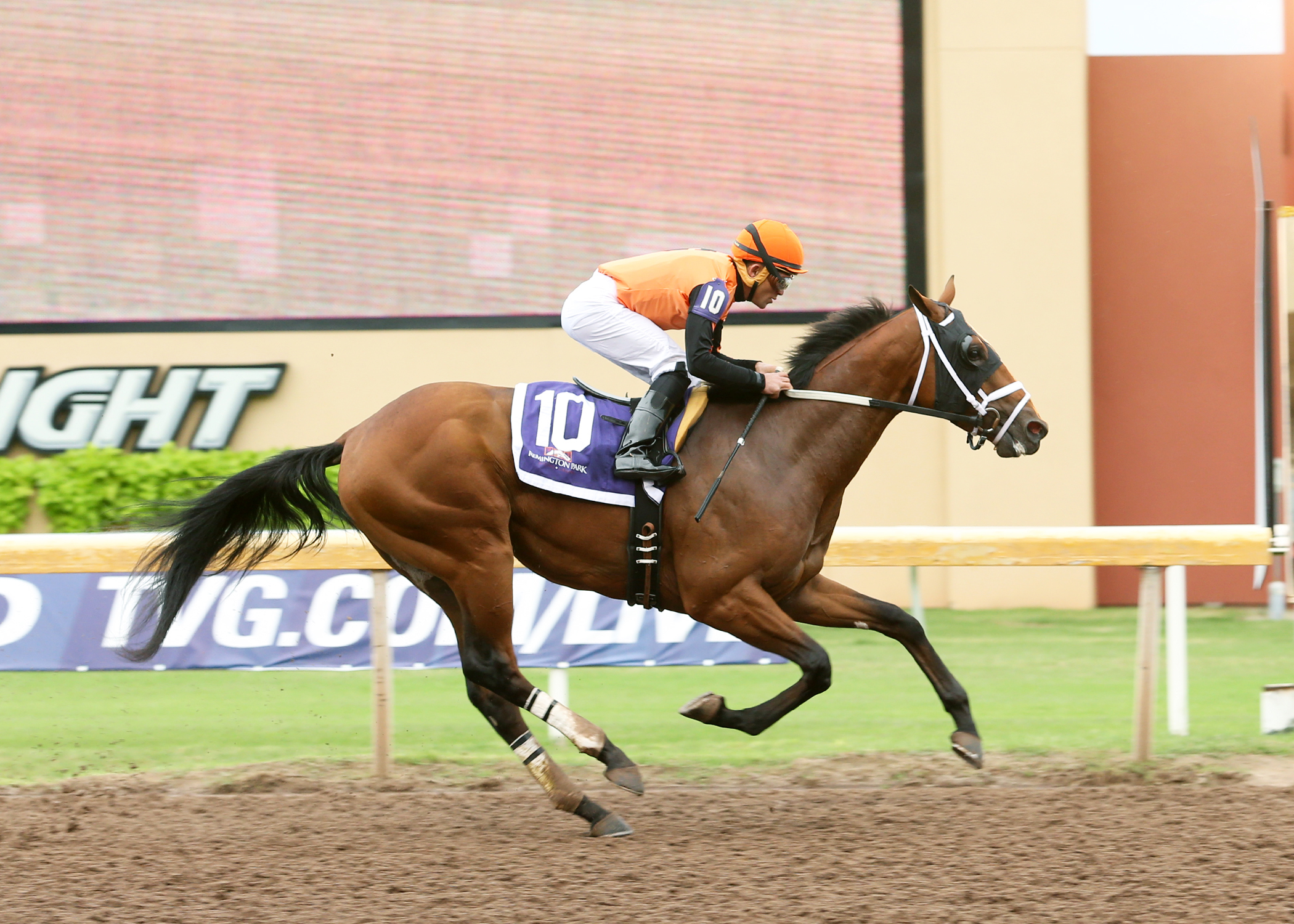 Cool Arrow wins the Kip Deville Stakes