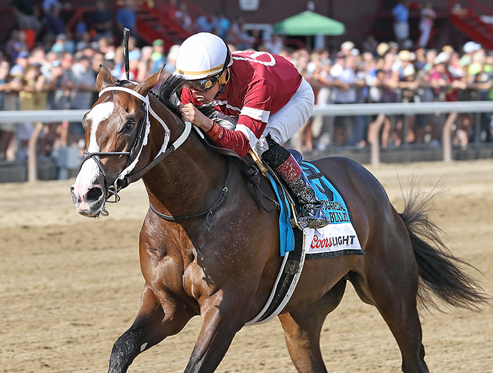 Copper Bullet wins the 2018 Saratoga Special