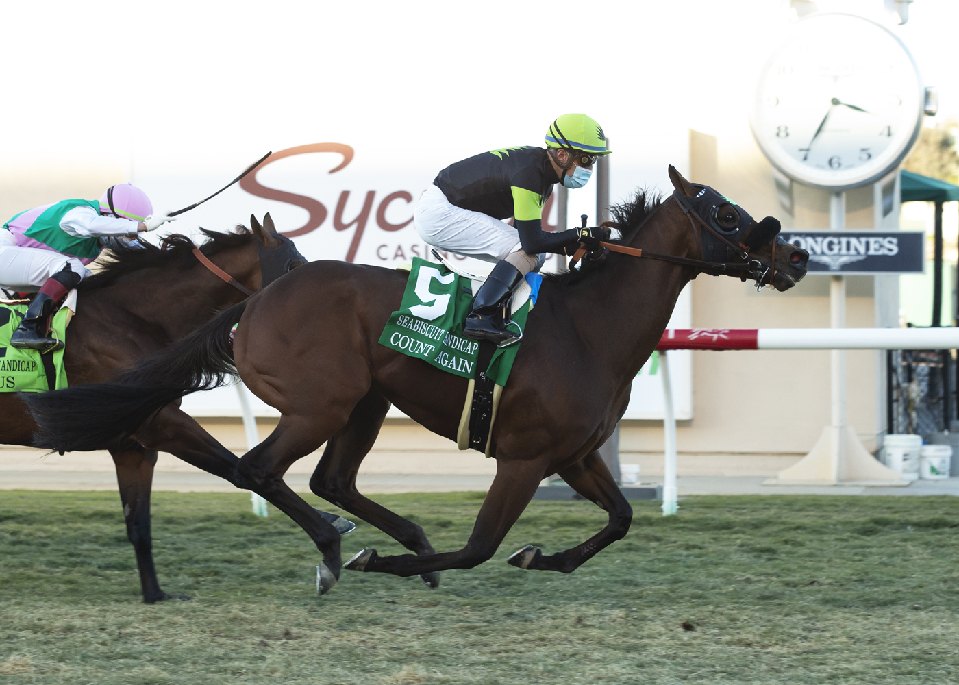 Count Again.Seabiscuit Handicap.11-28-2020