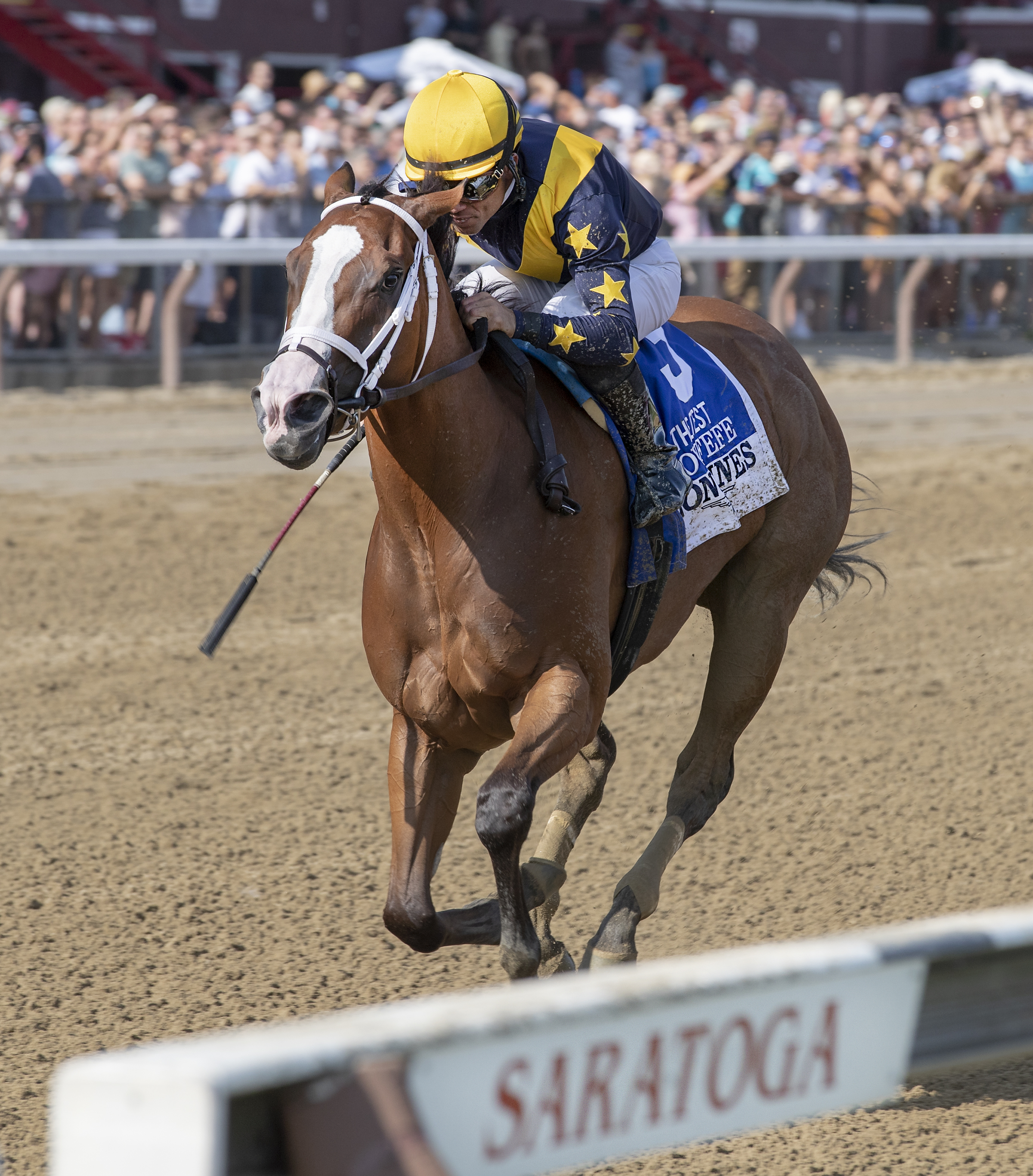 Covfefe wins the 2019 Test Stakes