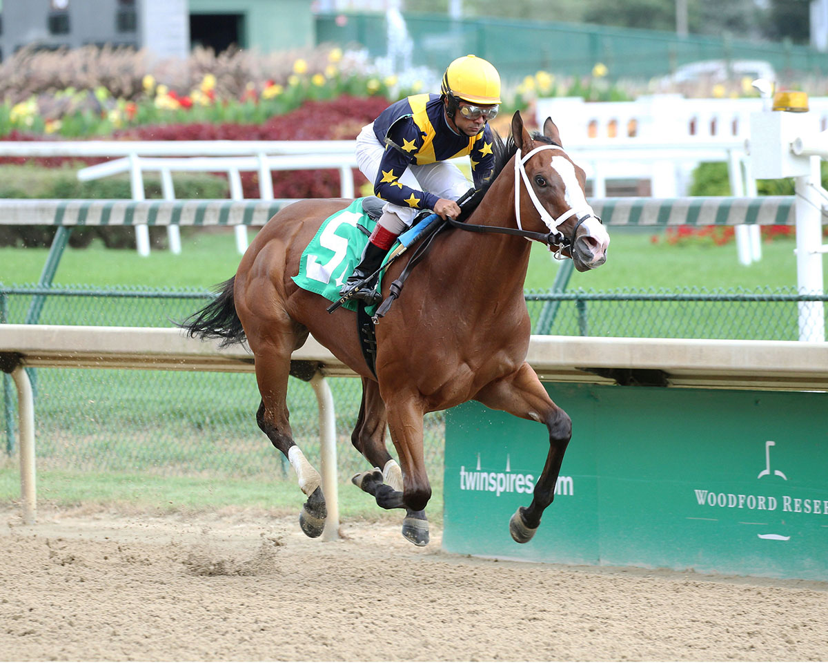Covfefe wins a Sept. 16 maiden race at Churchill