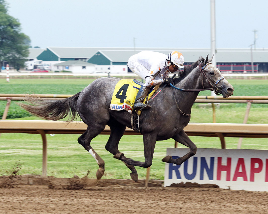 Crazy Beautiful wins the 2020 Debutante at Ellis Park