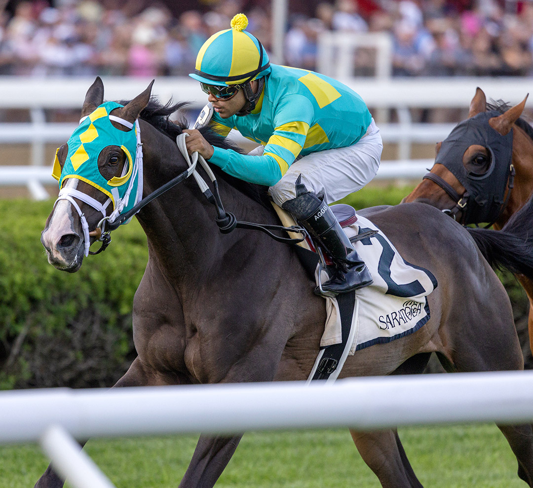 Cross Border wins the 2021 Bowling Green Stakes at Saratoga Race Course