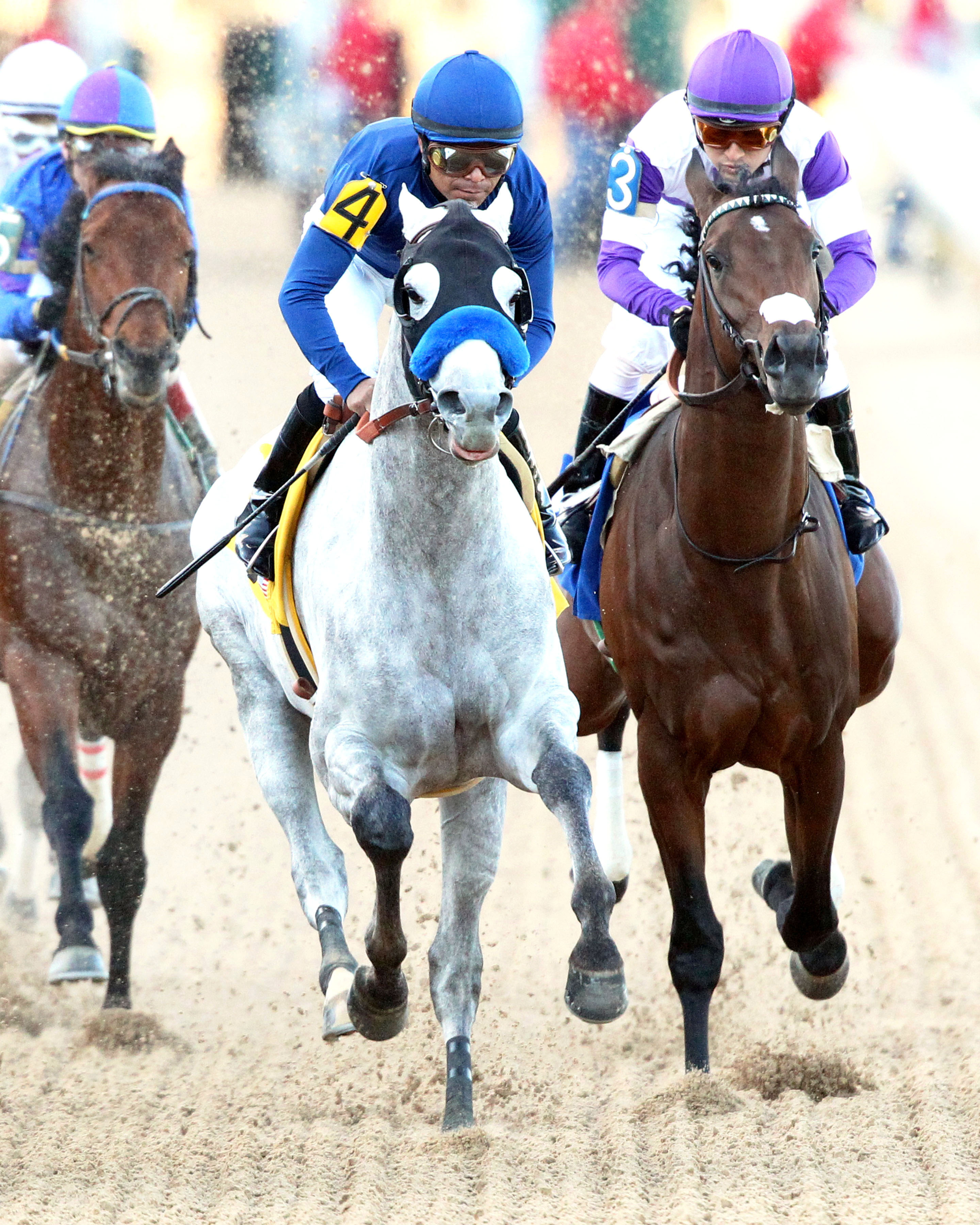 Cupid wins the Rebel Stakes