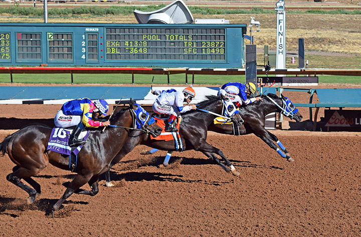 Cyber Monday wins the 2020 Ruidoso Futurity at Ruidoso Downs
