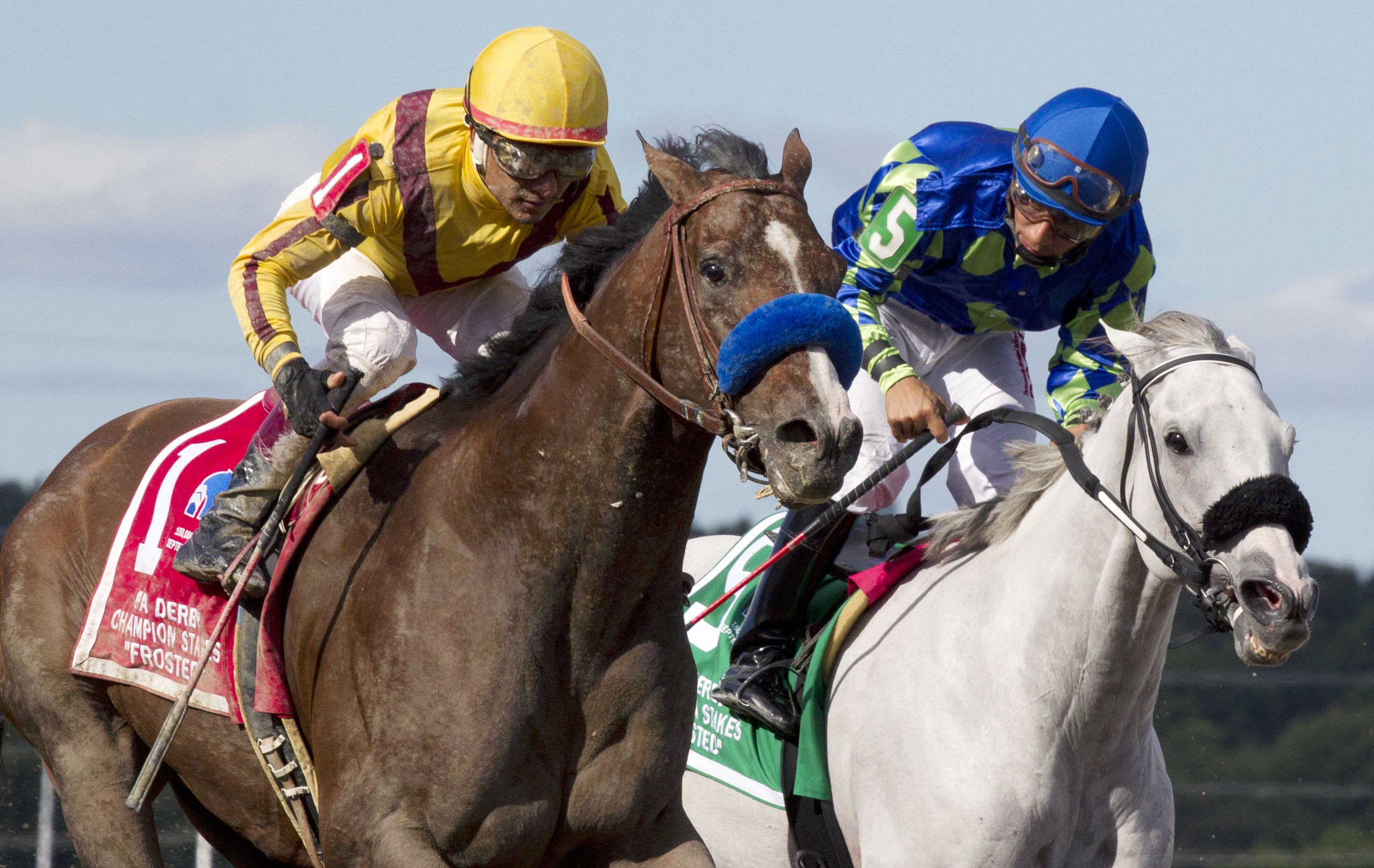Mr. Jordan finishes third in the Frosted Stakes