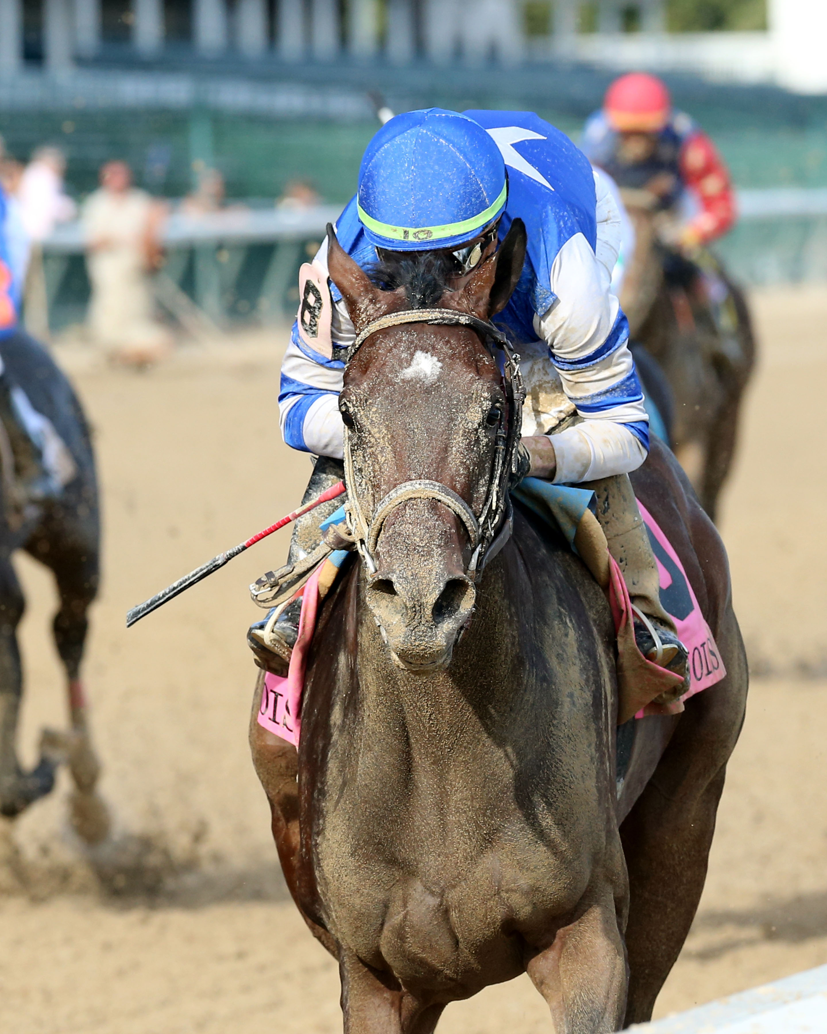 Dennis' Moment wins the 2019 Iroquois Stakes
