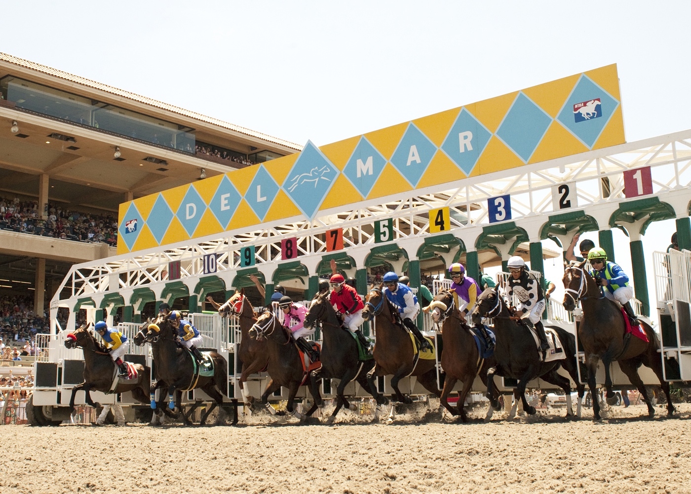 Del Mar starting gate