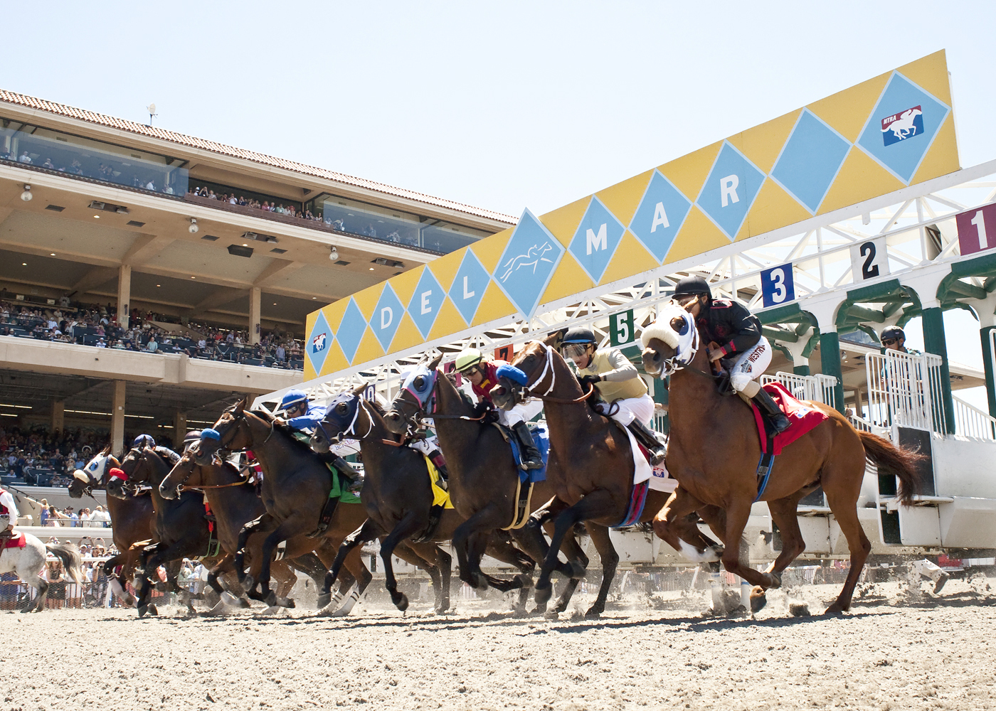 Del Mar starting gate