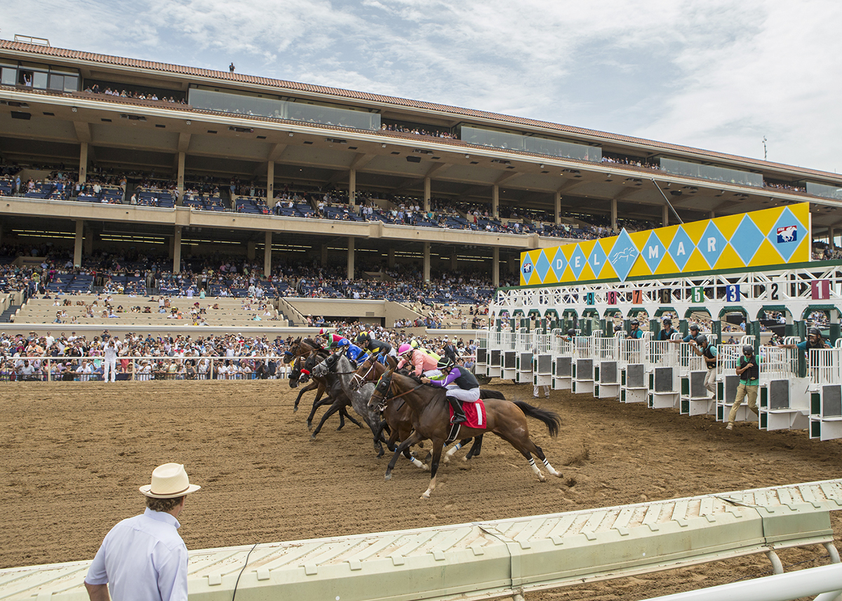 Del Mar summer opening day 2018