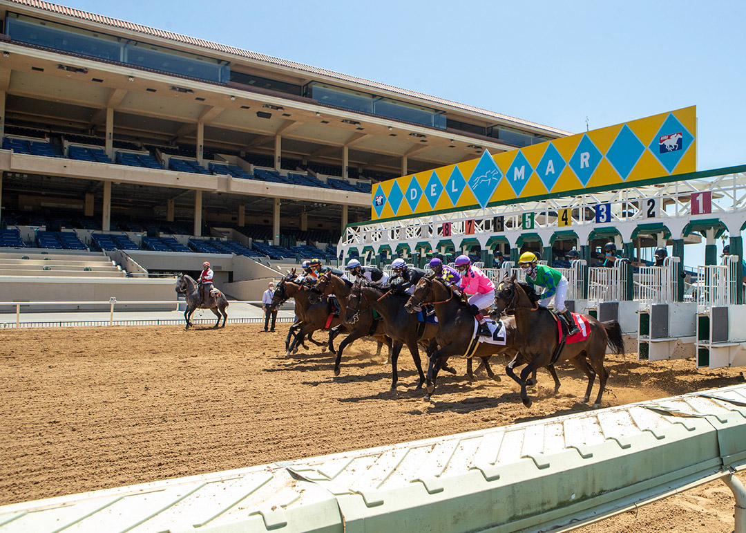 Del Mar opening day summer 2020