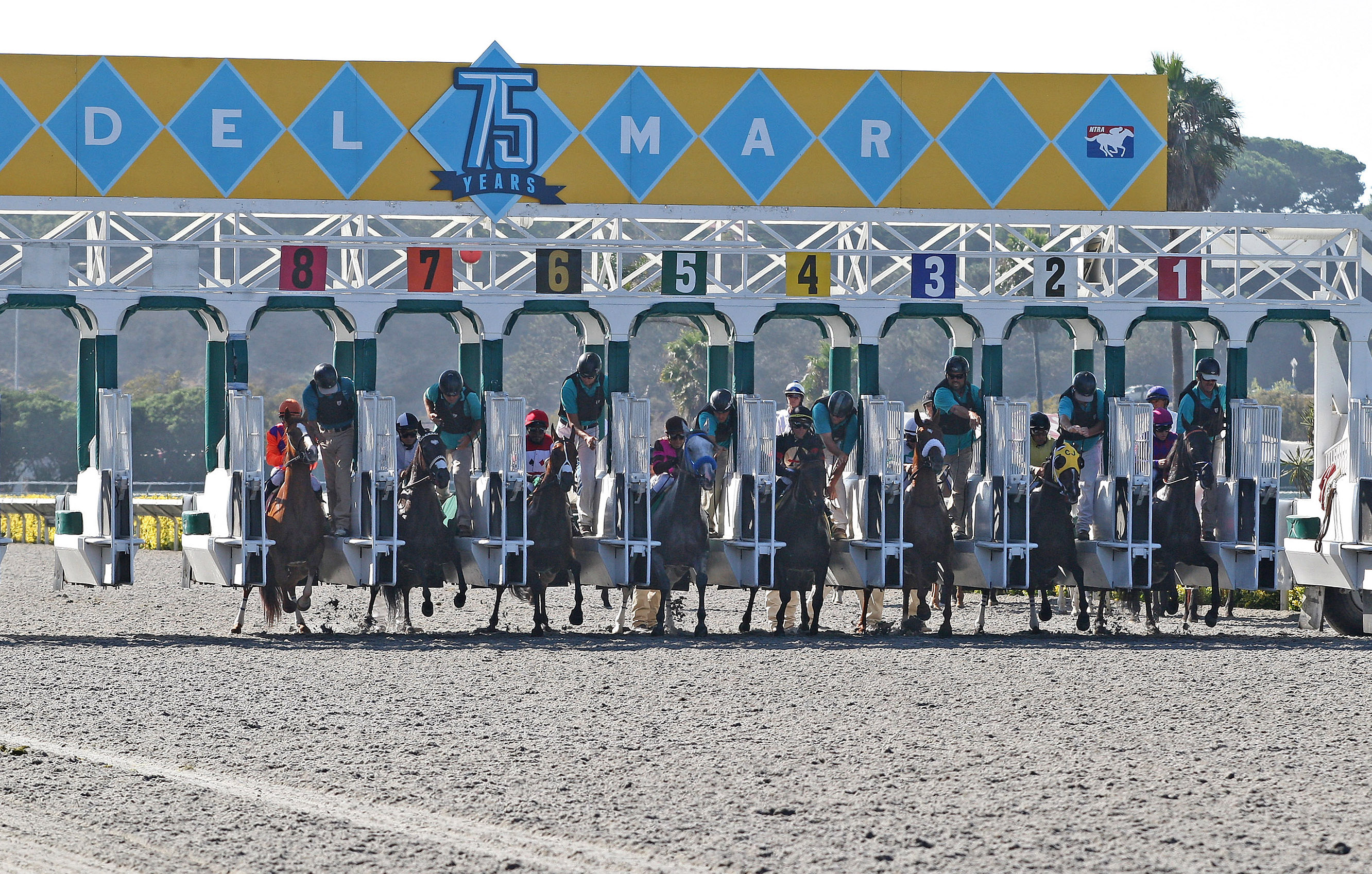 Del Mar starting gate