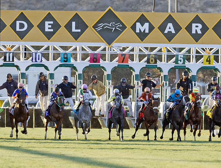 Del Mar starting gate