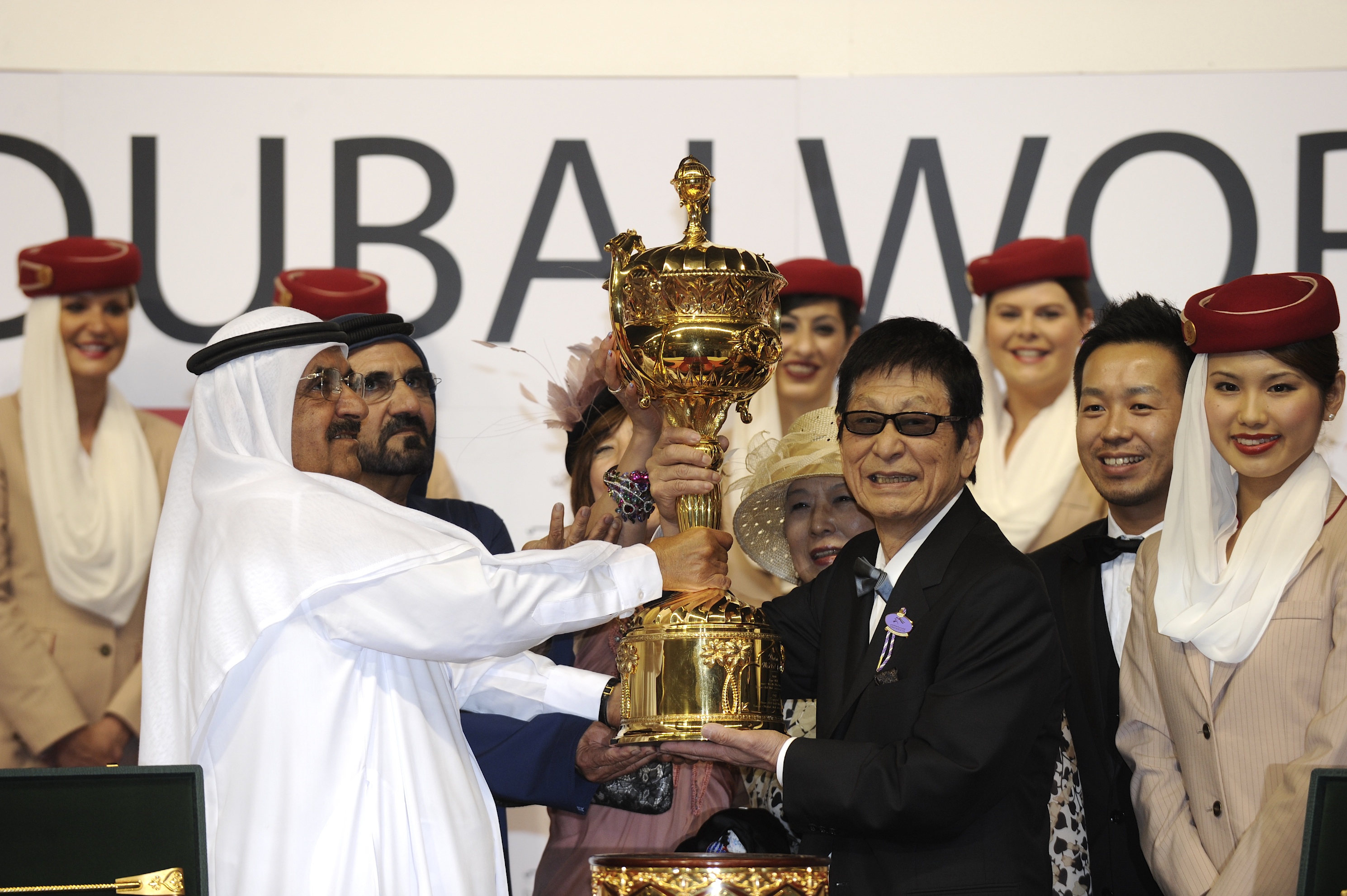World Cup trophy presentation