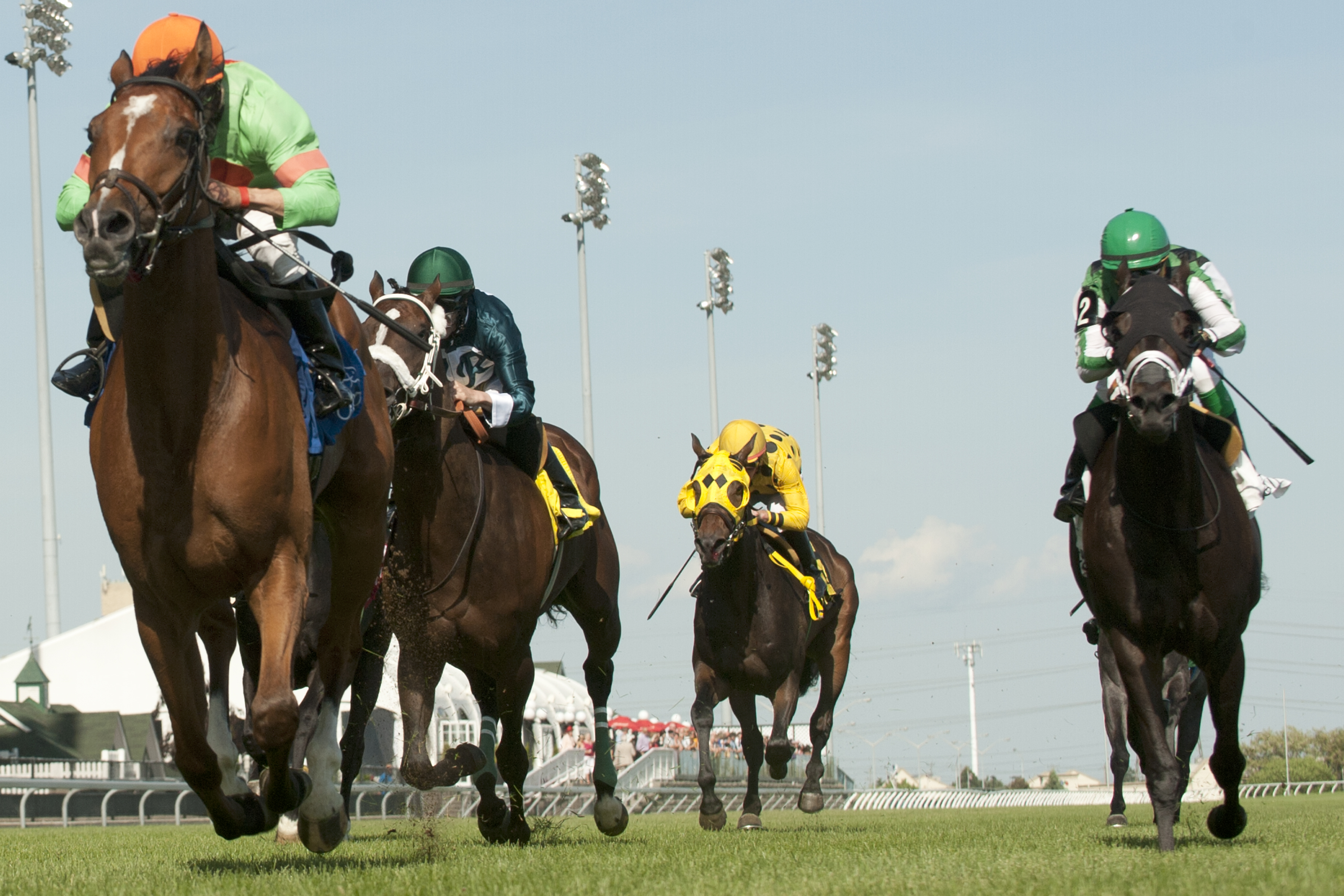 Songs and Laughter wins Bold Ruckus Stakes at Woodbine