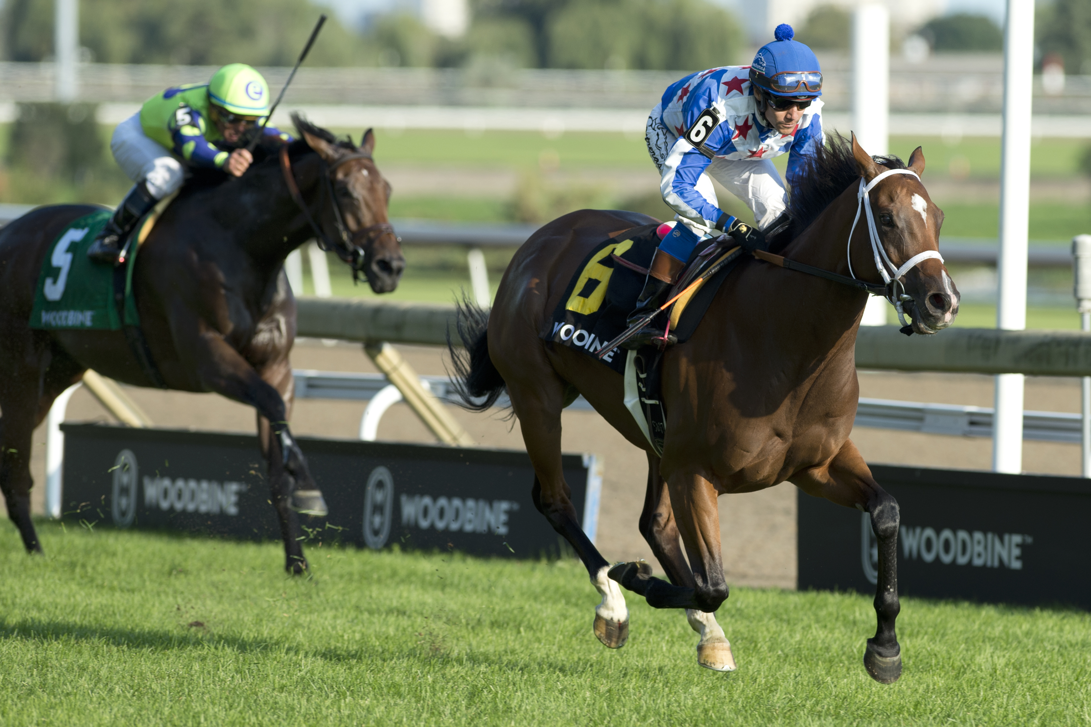 Starship Jubilee wins 2018 Canadian Stakes