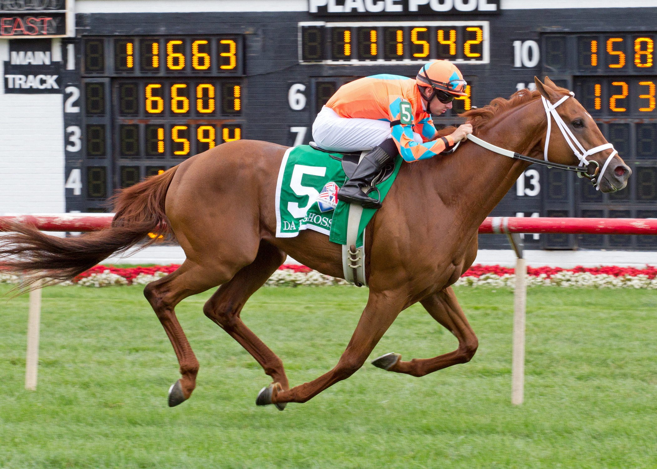 Da Big Hoss wins the American St. Leger