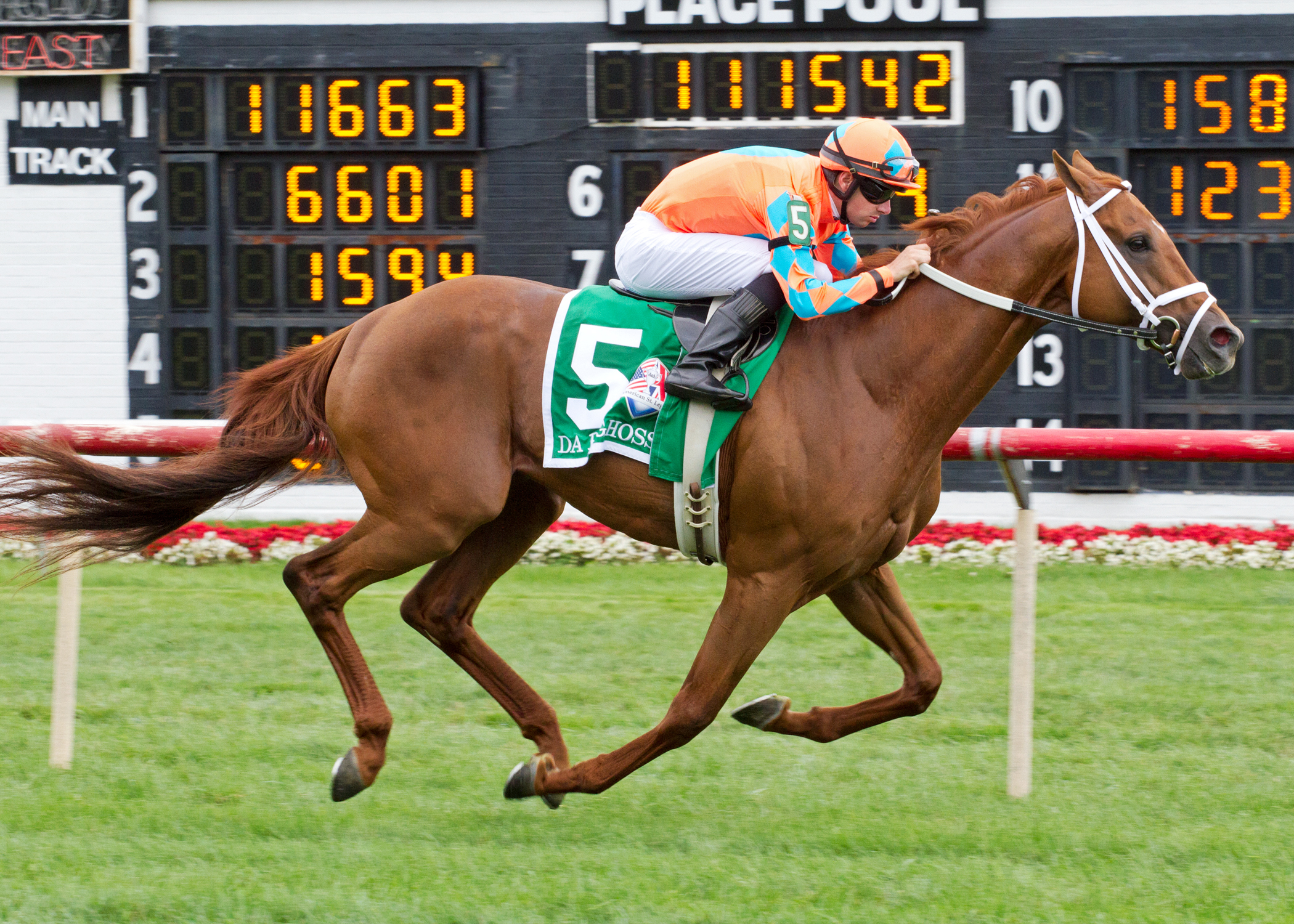 Da Big Hoss wins the American St. Leger