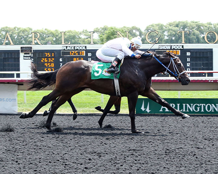 Dabo wins an Aug. 2 maiden race