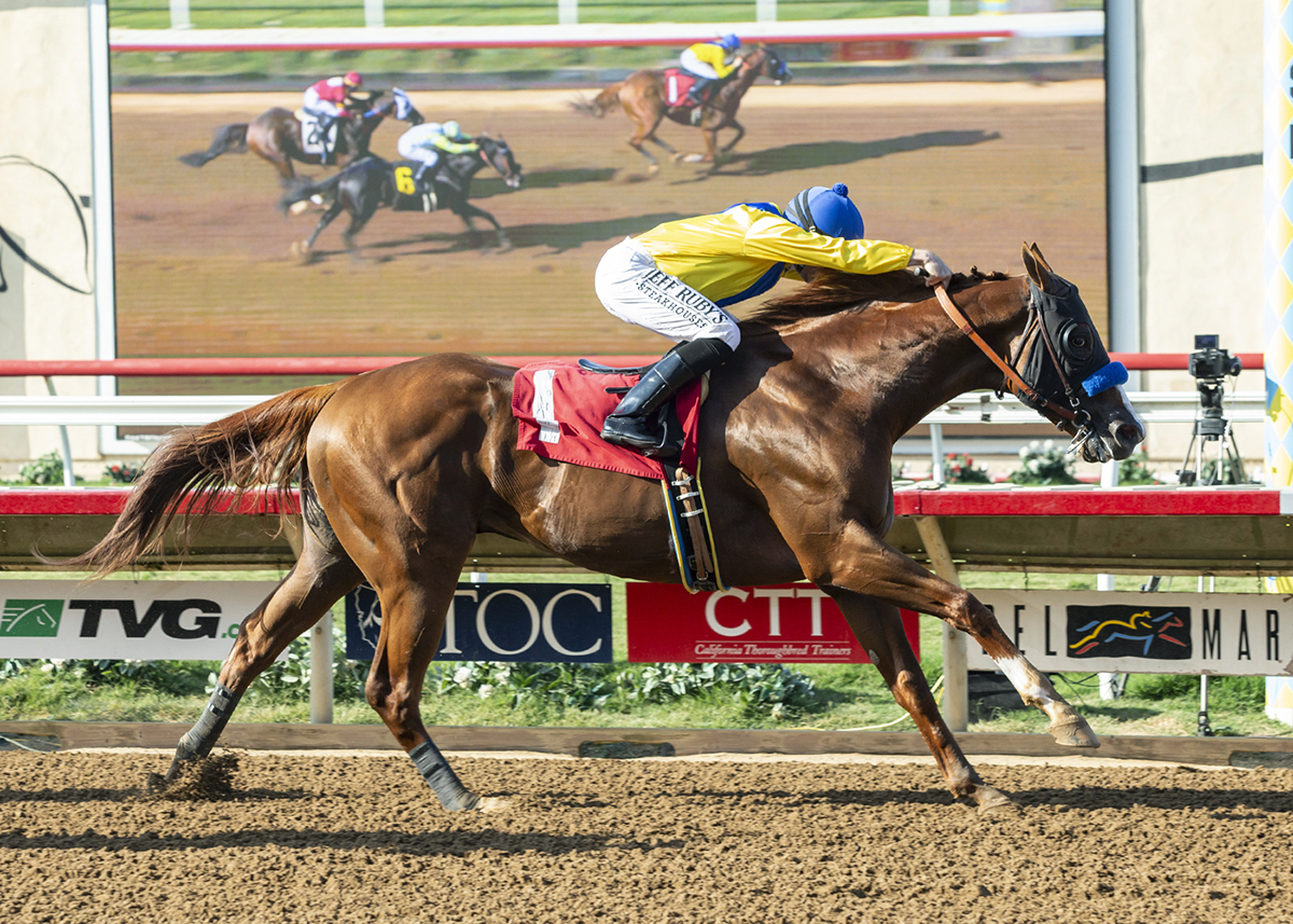 Dabster wins the Harry F. Brubaker Stakes