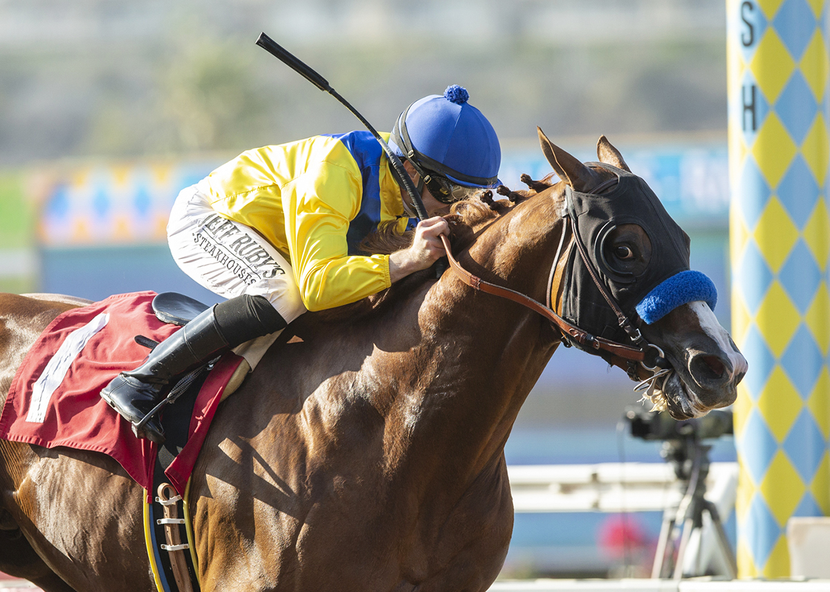 Dabster wins the 2018 Harry F. Brubaker Stakes