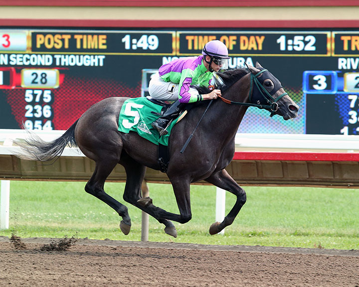 Dame Plata wins the 2018 MTA Sales Graduate Futurity at Canterbury Park