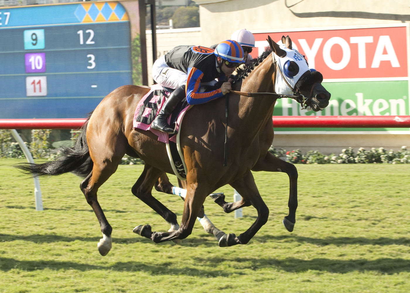 Danas Best wins an optional claiming race on Aug. 18