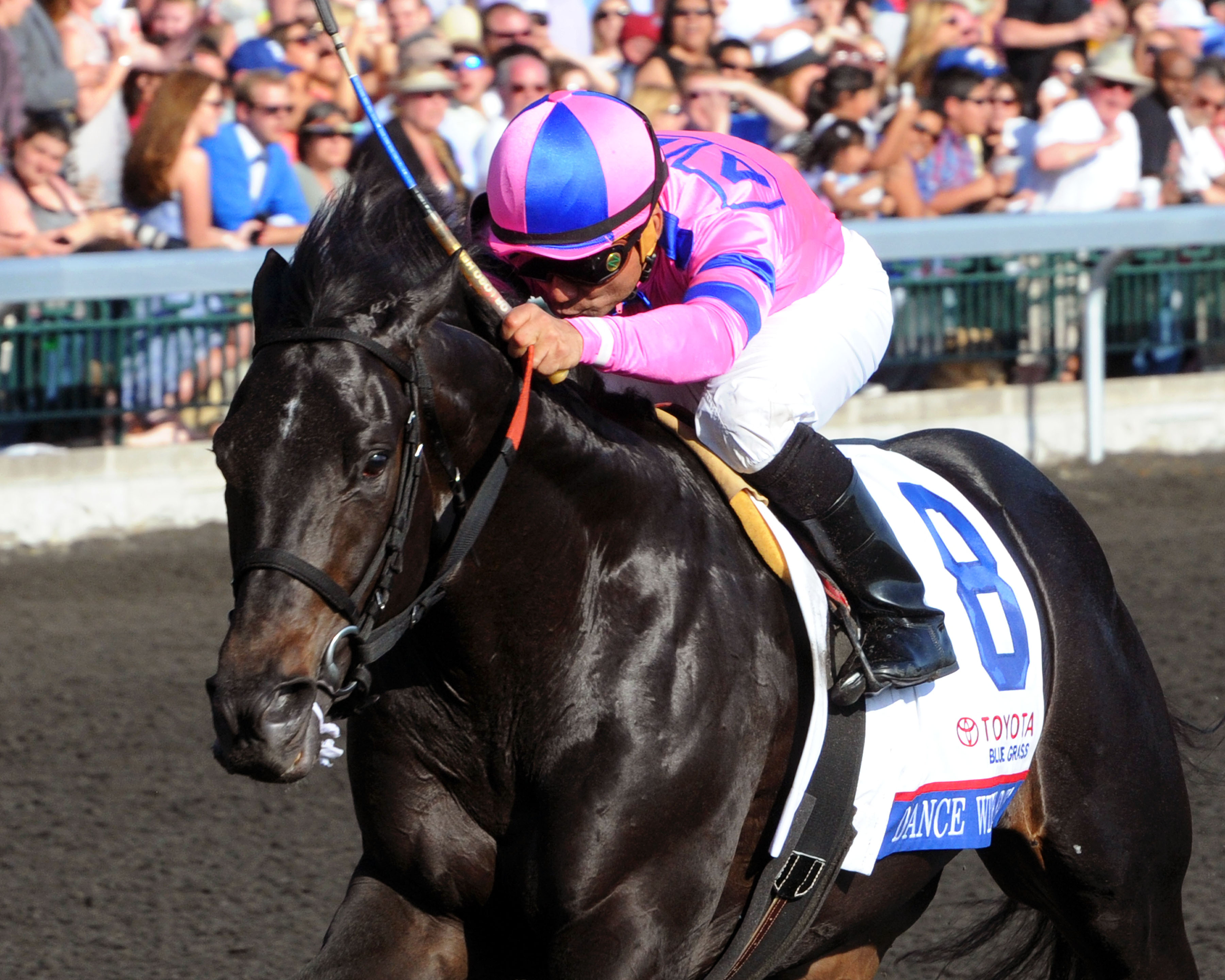 Dance with Fate wins the Blue Grass Stakes