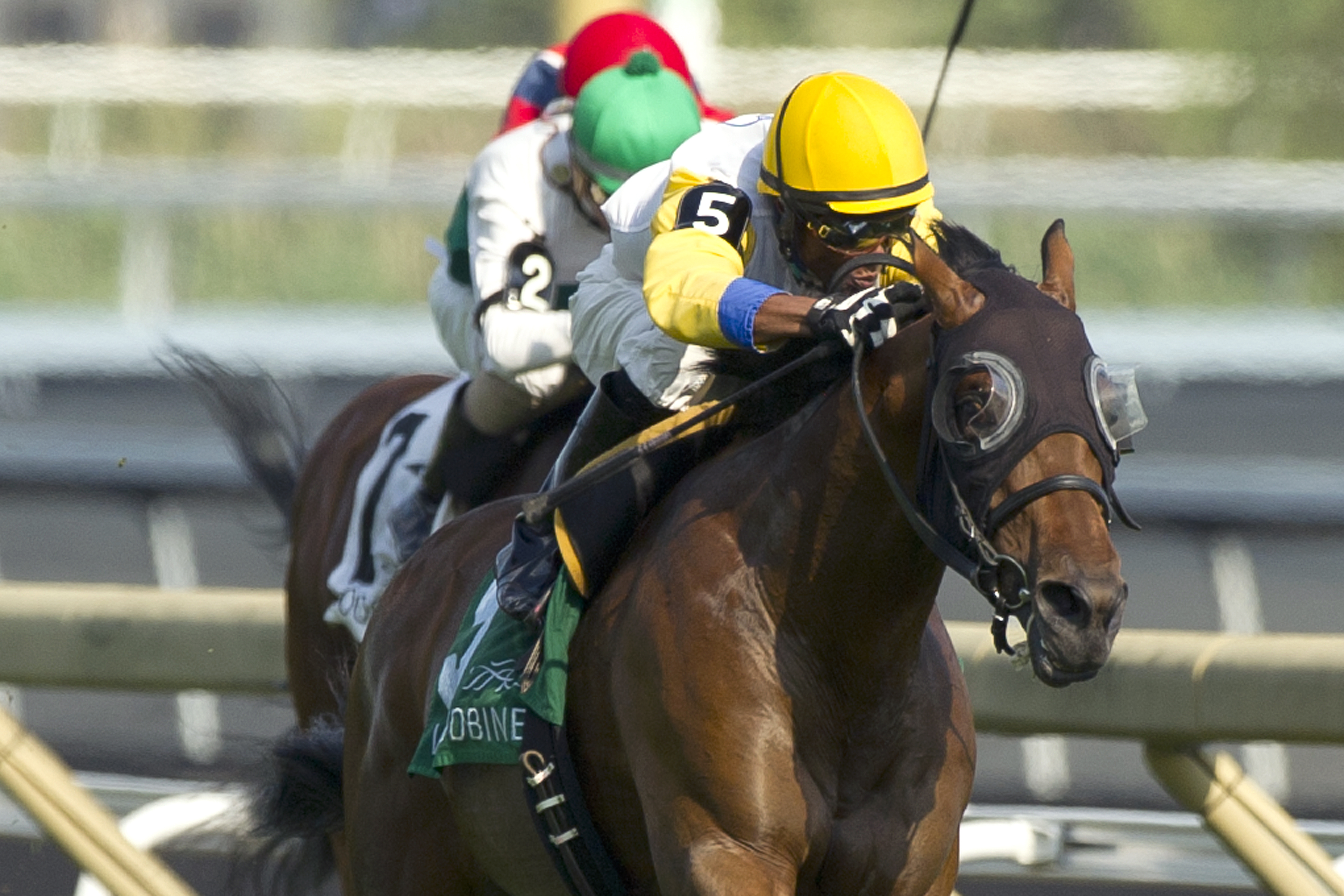 Danish Dynaformer wins the 2015 Breeder's Stakes