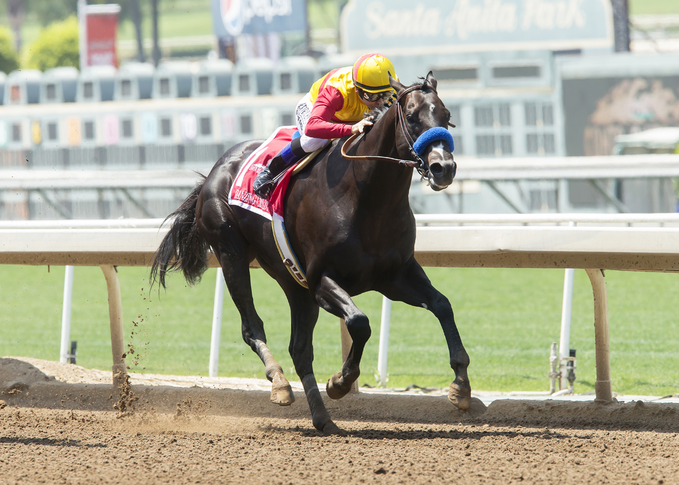 Danzing Candy wins the 2017 San Carlos