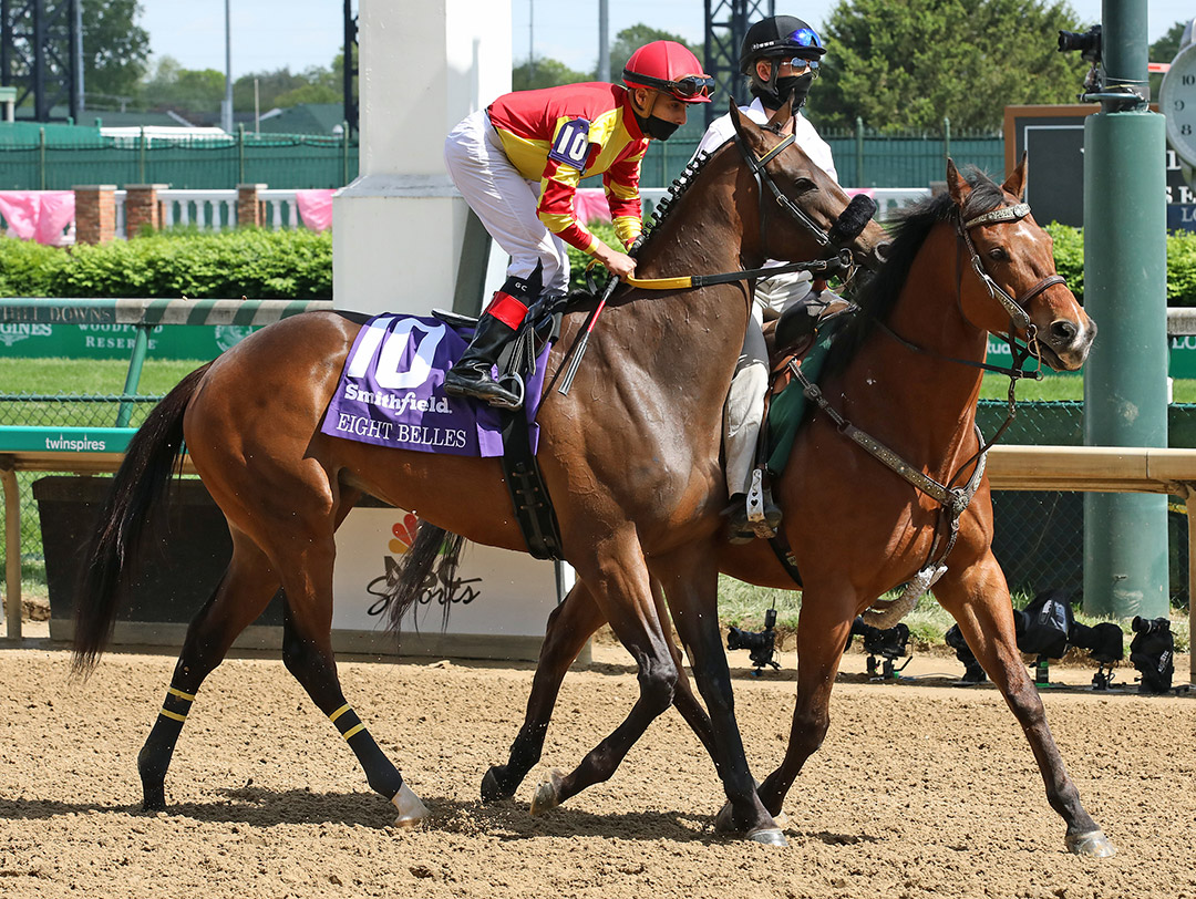 Dayoutoftheoffice at the 2021 Eight Belles Stakes at Churchill Downs