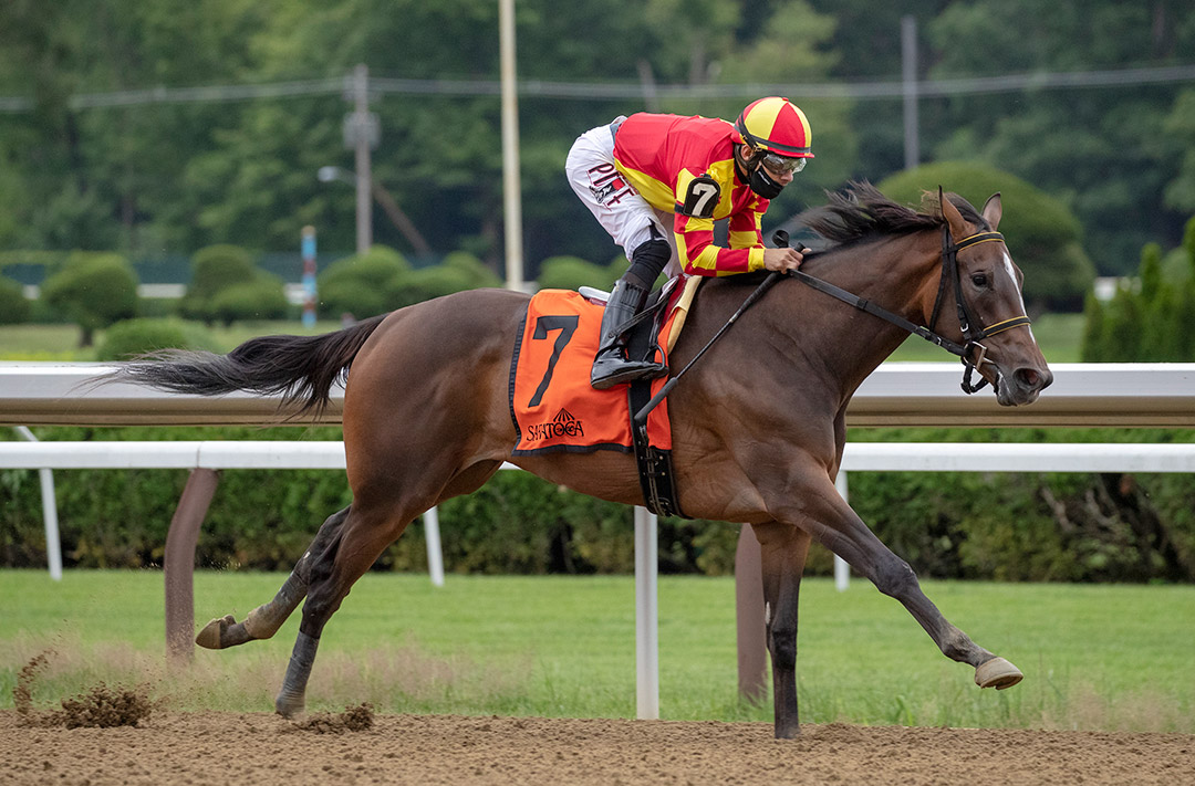 Dayoutoftheoffice wins the 2020 Schuylerville Stakes at Saratoga Race Course