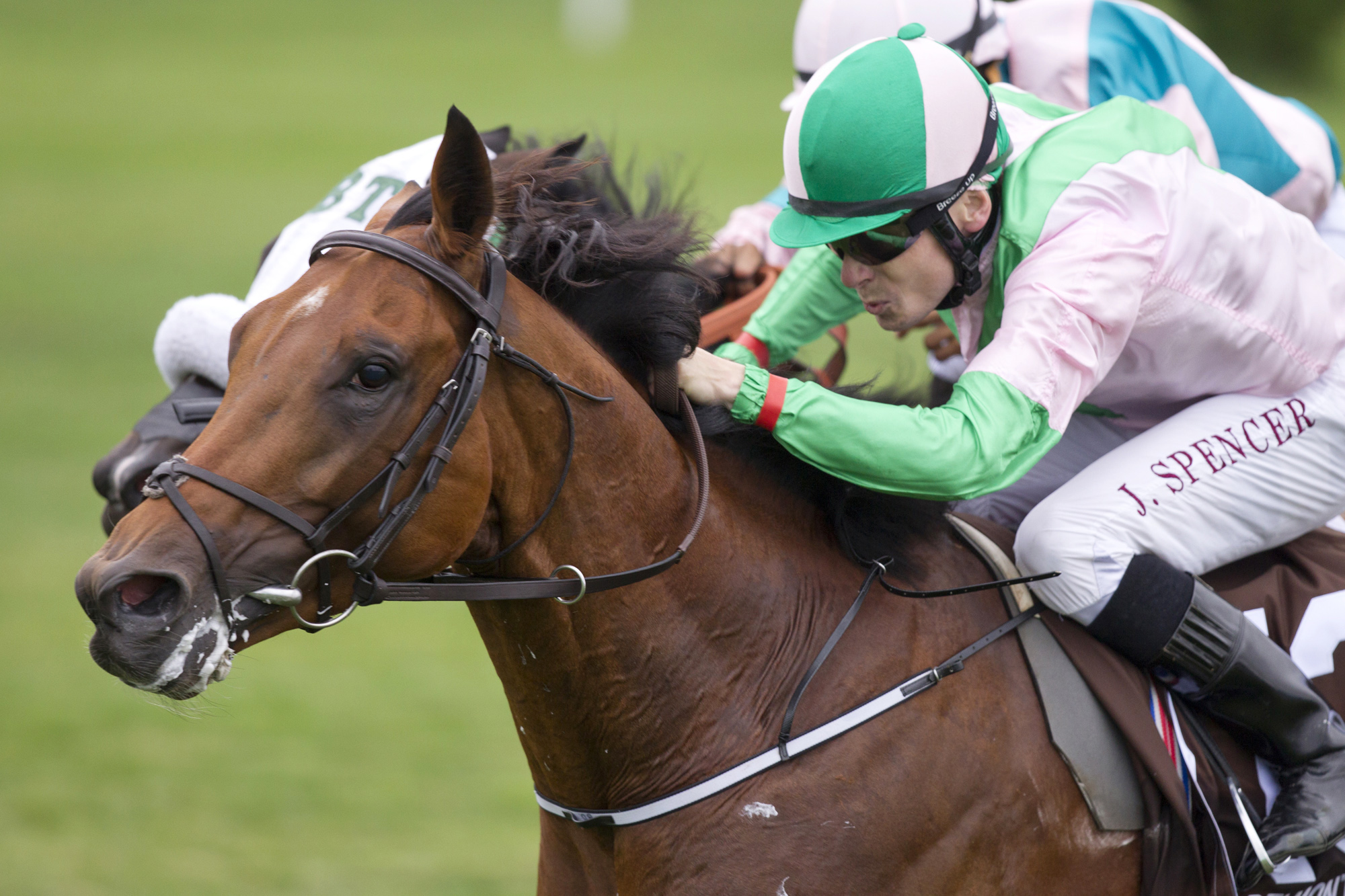 Deauville wins the 2016 Belmont Derby